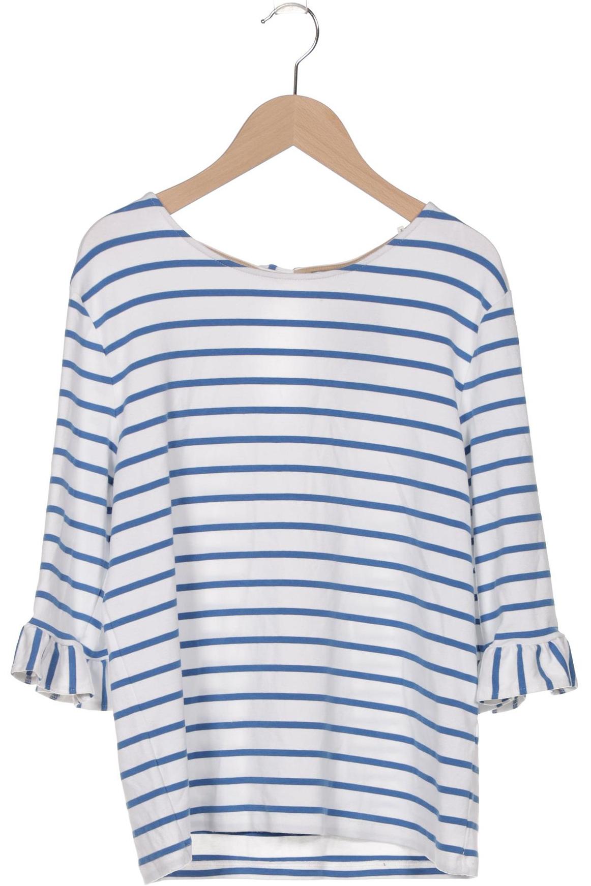 

edc by Esprit Damen Langarmshirt, weiß, Gr. 36