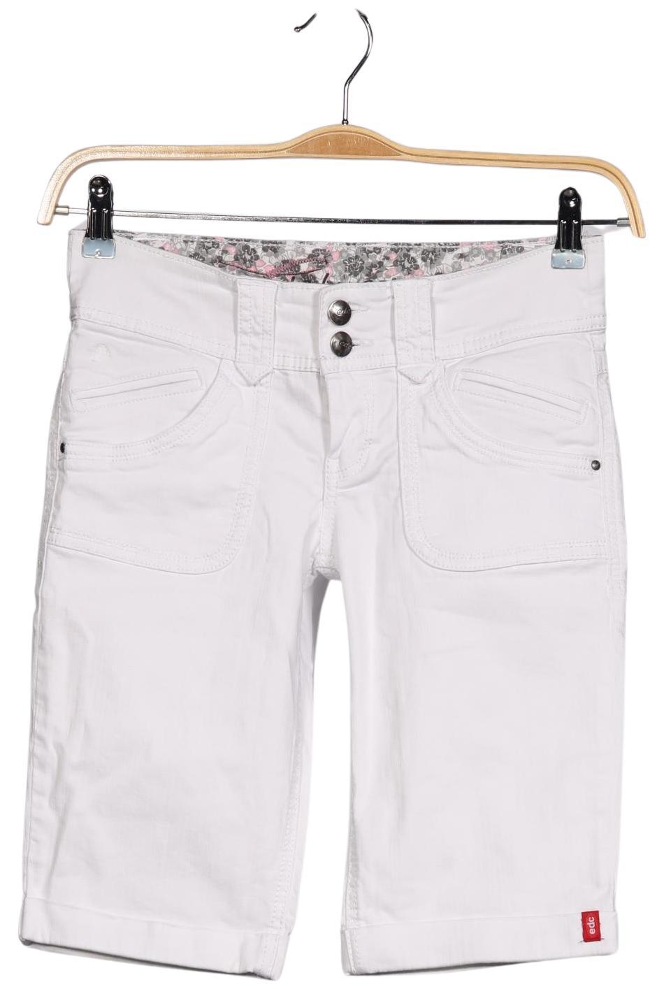 

edc by Esprit Damen Shorts, weiß, Gr. 36