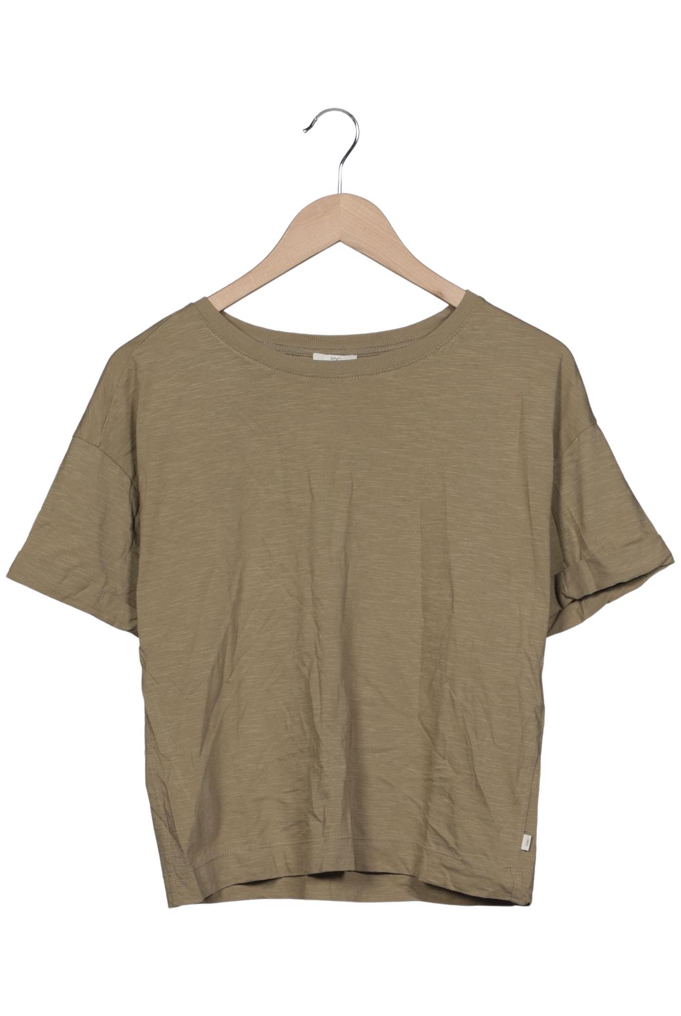 

edc by Esprit Damen T-Shirt, grün, Gr. 34