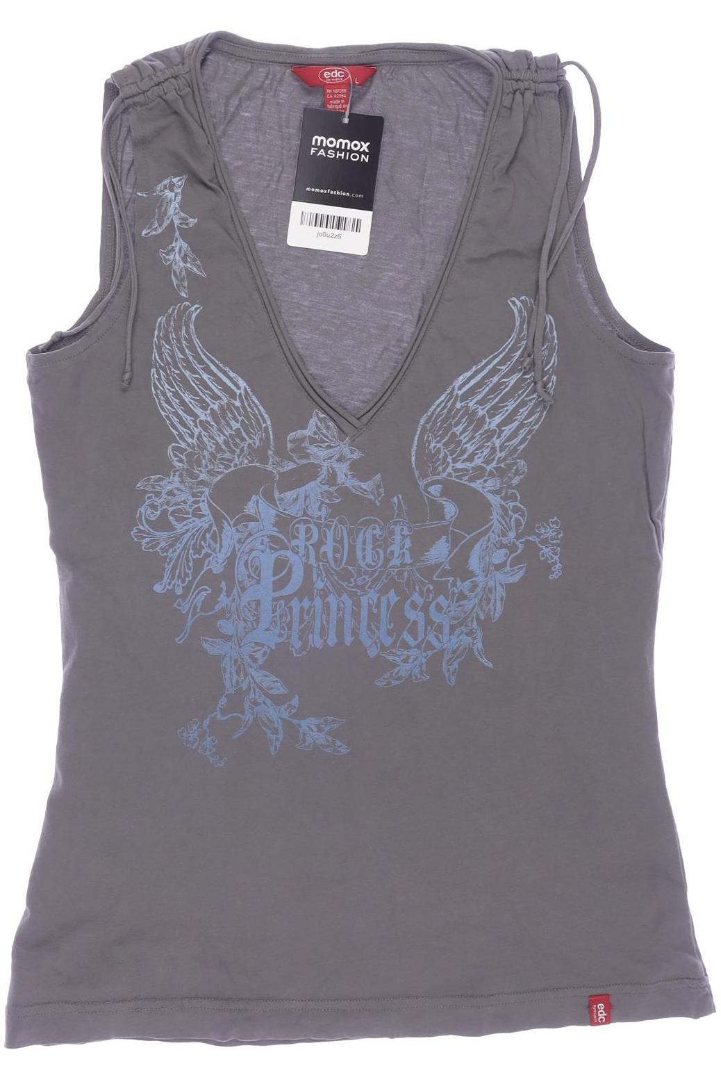 

edc by Esprit Damen Top, grau, Gr. 42