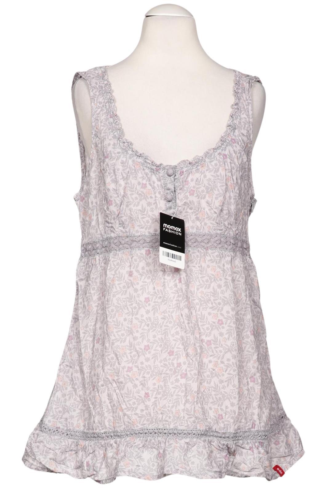 

edc by Esprit Damen Bluse, grau, Gr. 40