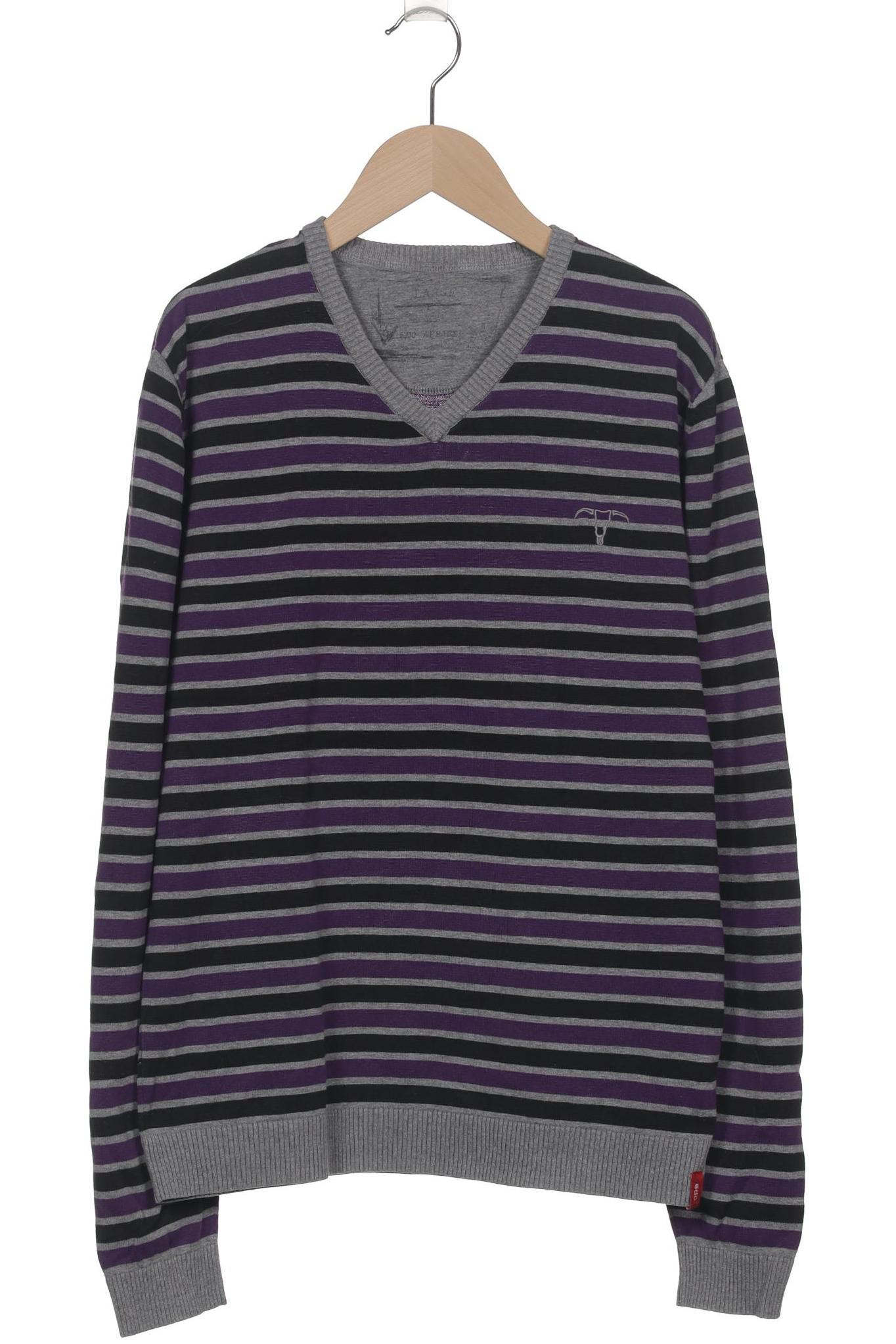 

edc by Esprit Herren Pullover, flieder, Gr. 52