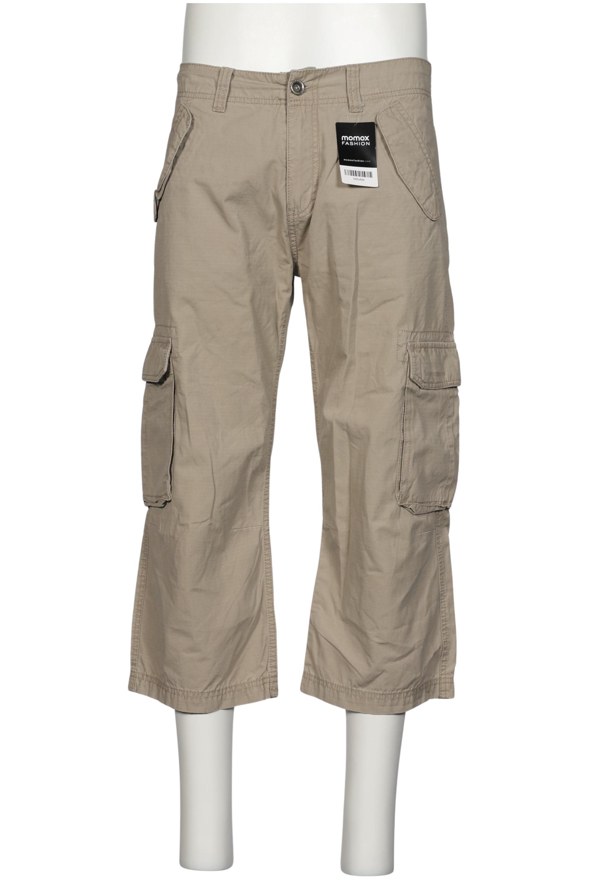

edc by Esprit Herren Stoffhose, beige, Gr. 33