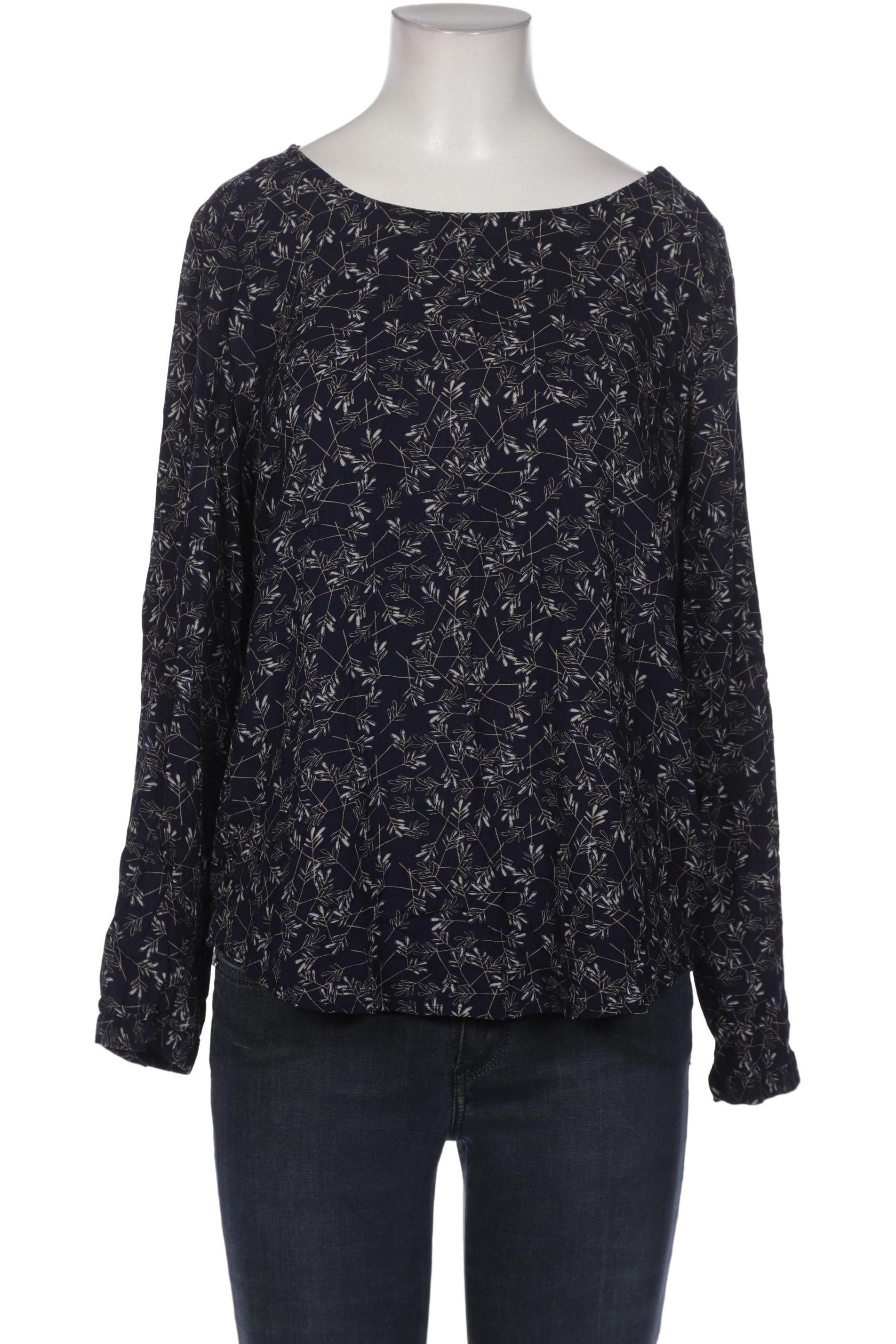 

edc by Esprit Damen Bluse, marineblau, Gr. 38
