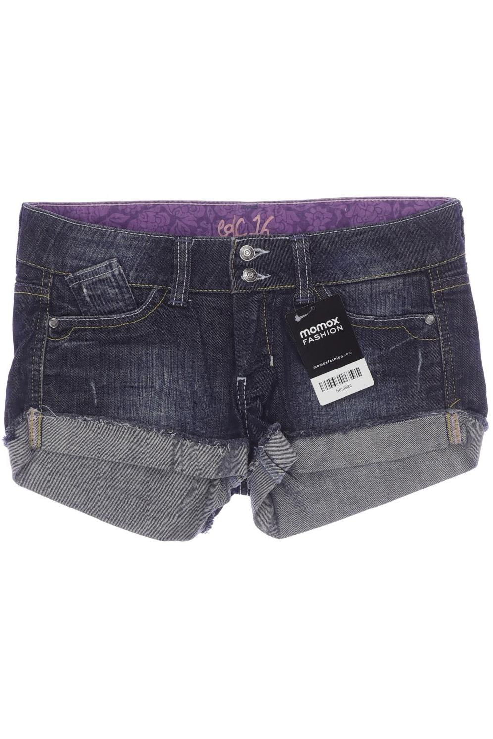 

edc by Esprit Damen Shorts, marineblau, Gr. 27