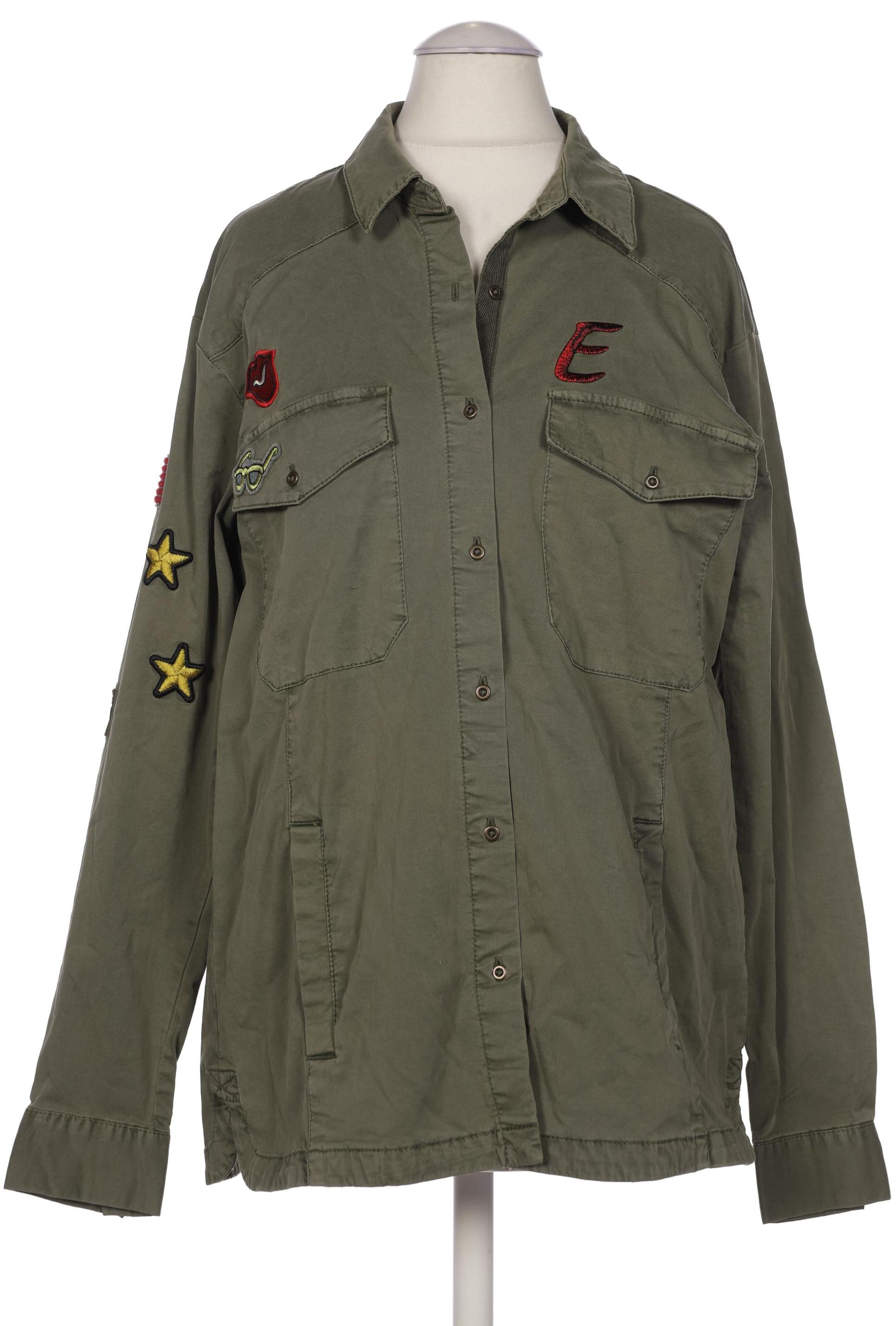 

edc by Esprit Damen Jacke, grün, Gr. 36