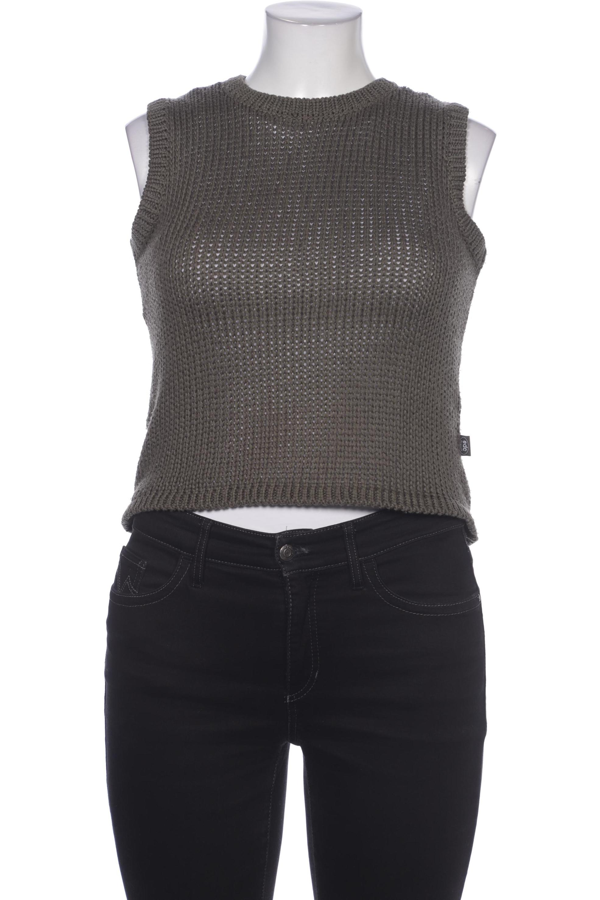 

edc by Esprit Damen Pullover, grün, Gr. 42