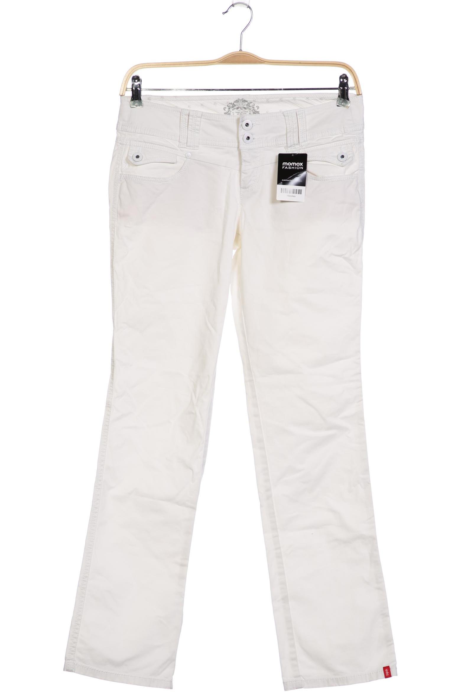 

edc by Esprit Damen Jeans, weiß, Gr. 40