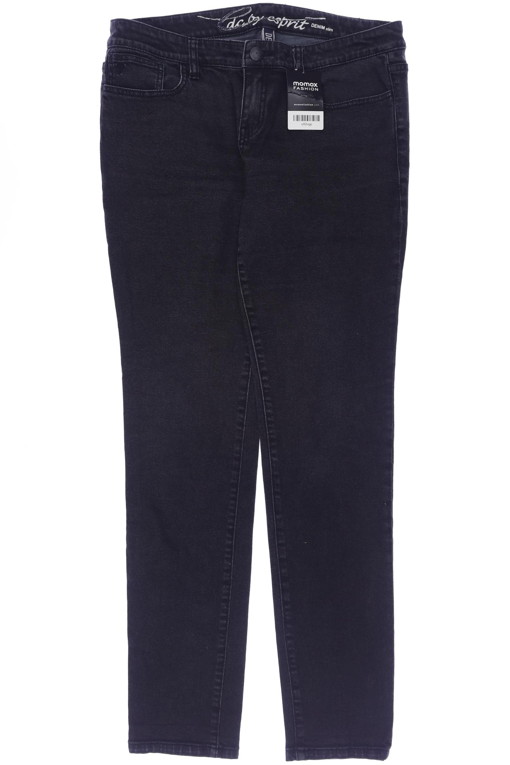 

edc by Esprit Damen Jeans, schwarz, Gr. 33