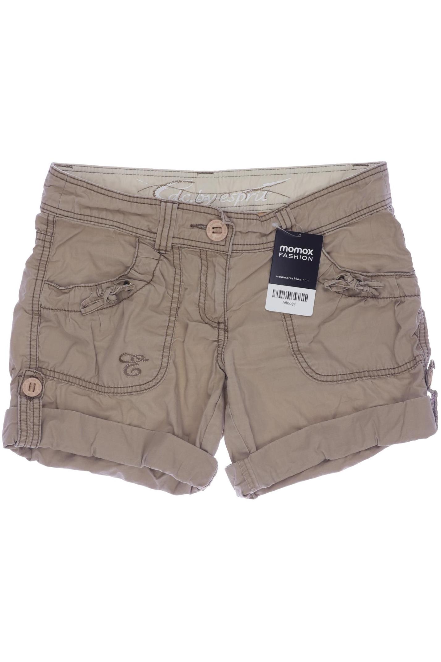 

edc by Esprit Damen Shorts, beige, Gr. 32