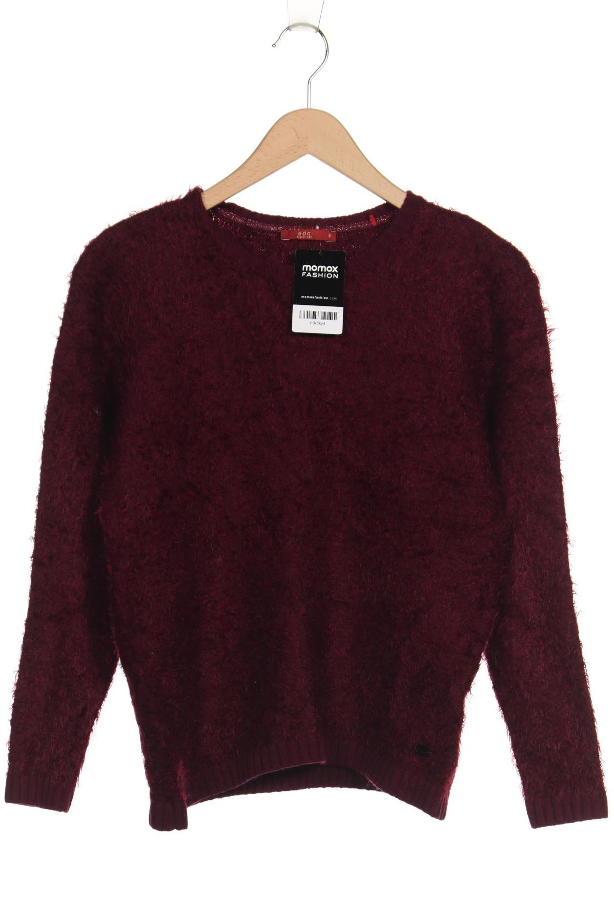 

edc by Esprit Damen Pullover, bordeaux, Gr. 36