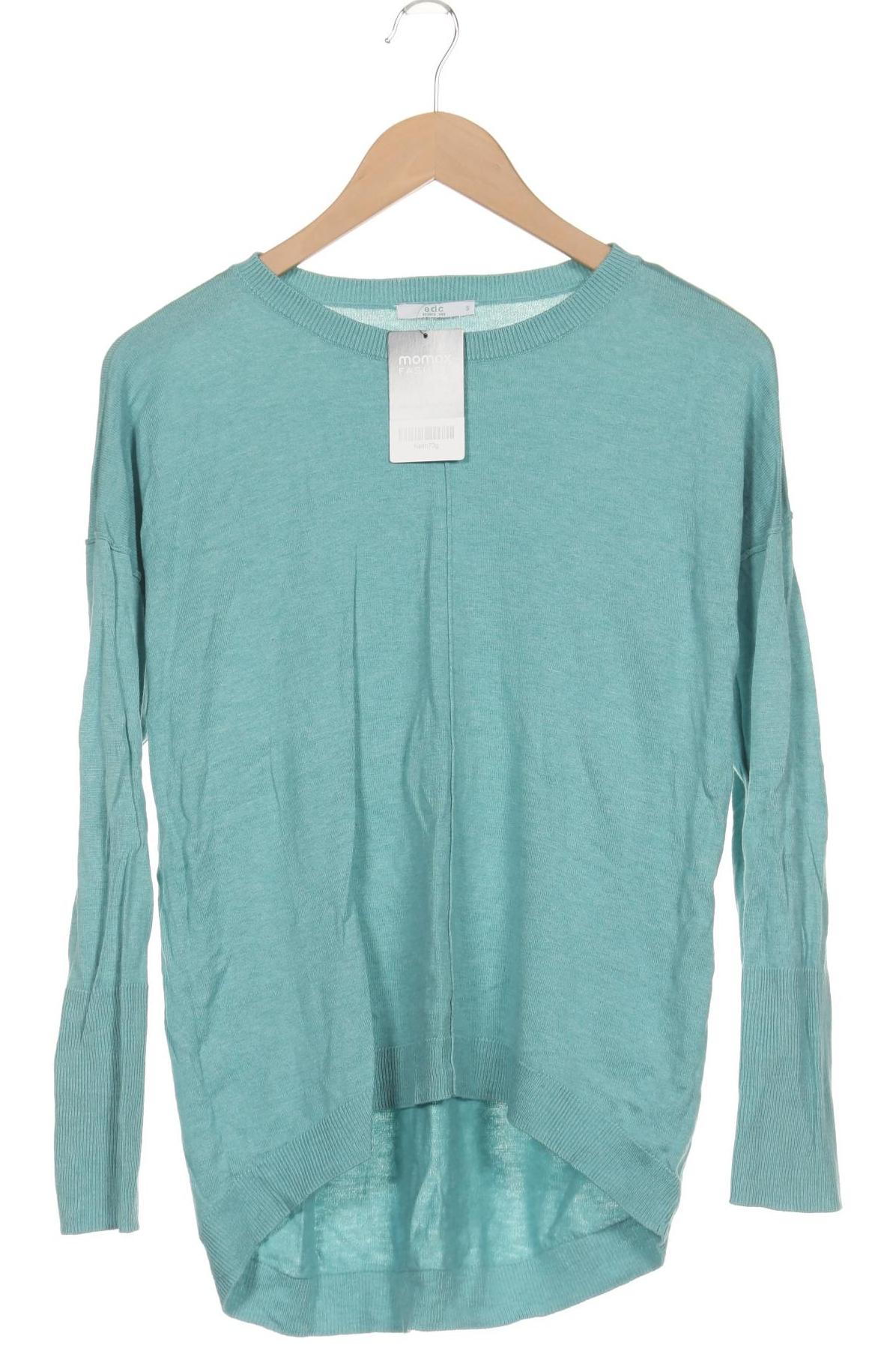 

edc by Esprit Damen Pullover, blau, Gr. 36