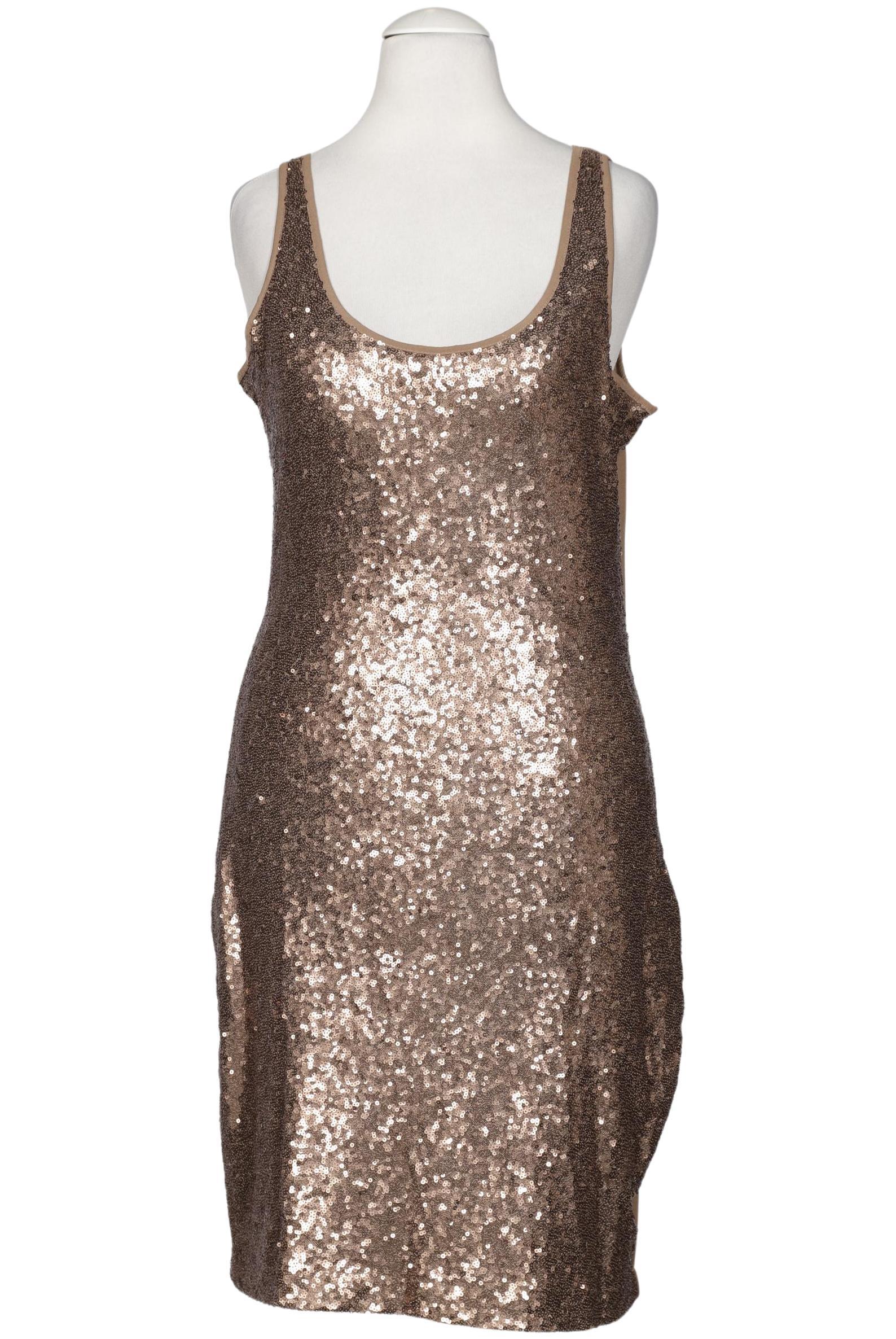 

edc by Esprit Damen Kleid, gold, Gr. 34
