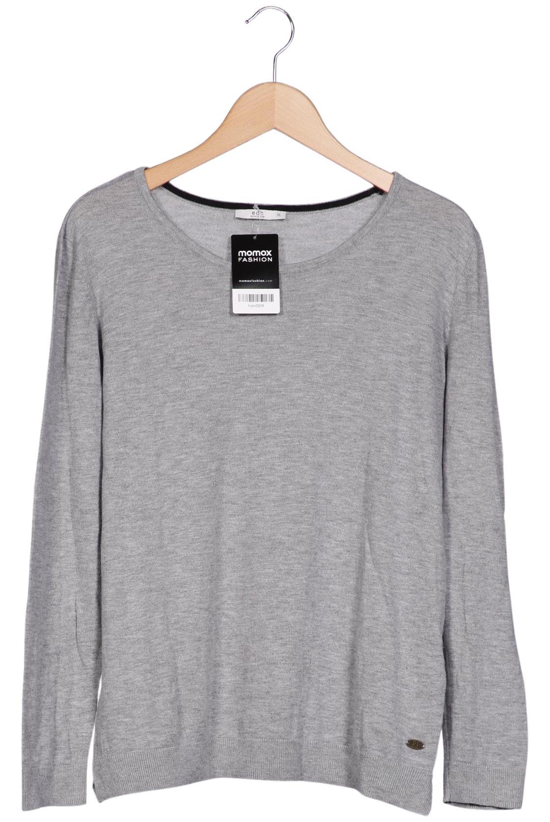 

edc by Esprit Damen Pullover, grau, Gr. 44