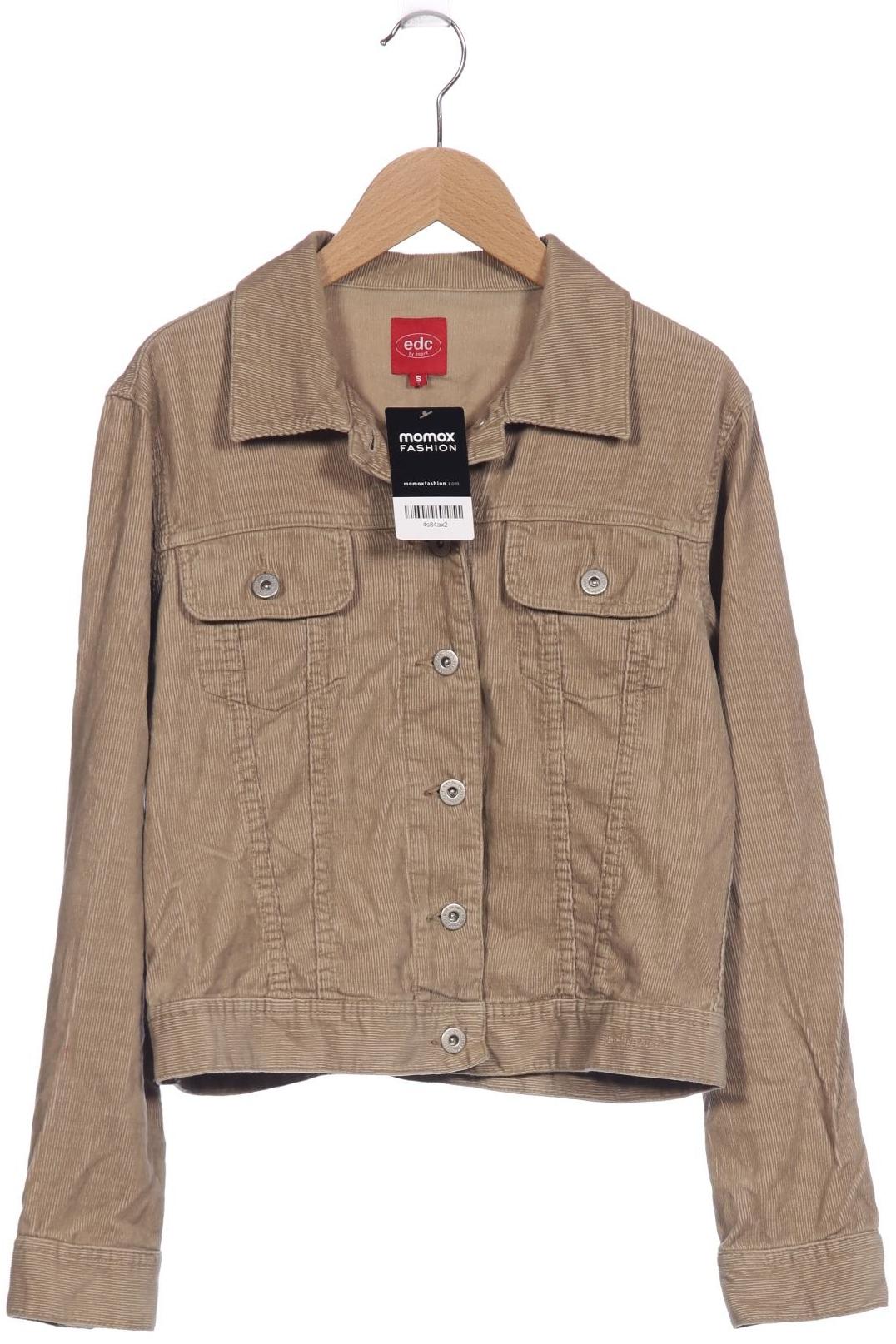 

edc by Esprit Damen Jacke, beige, Gr. 36