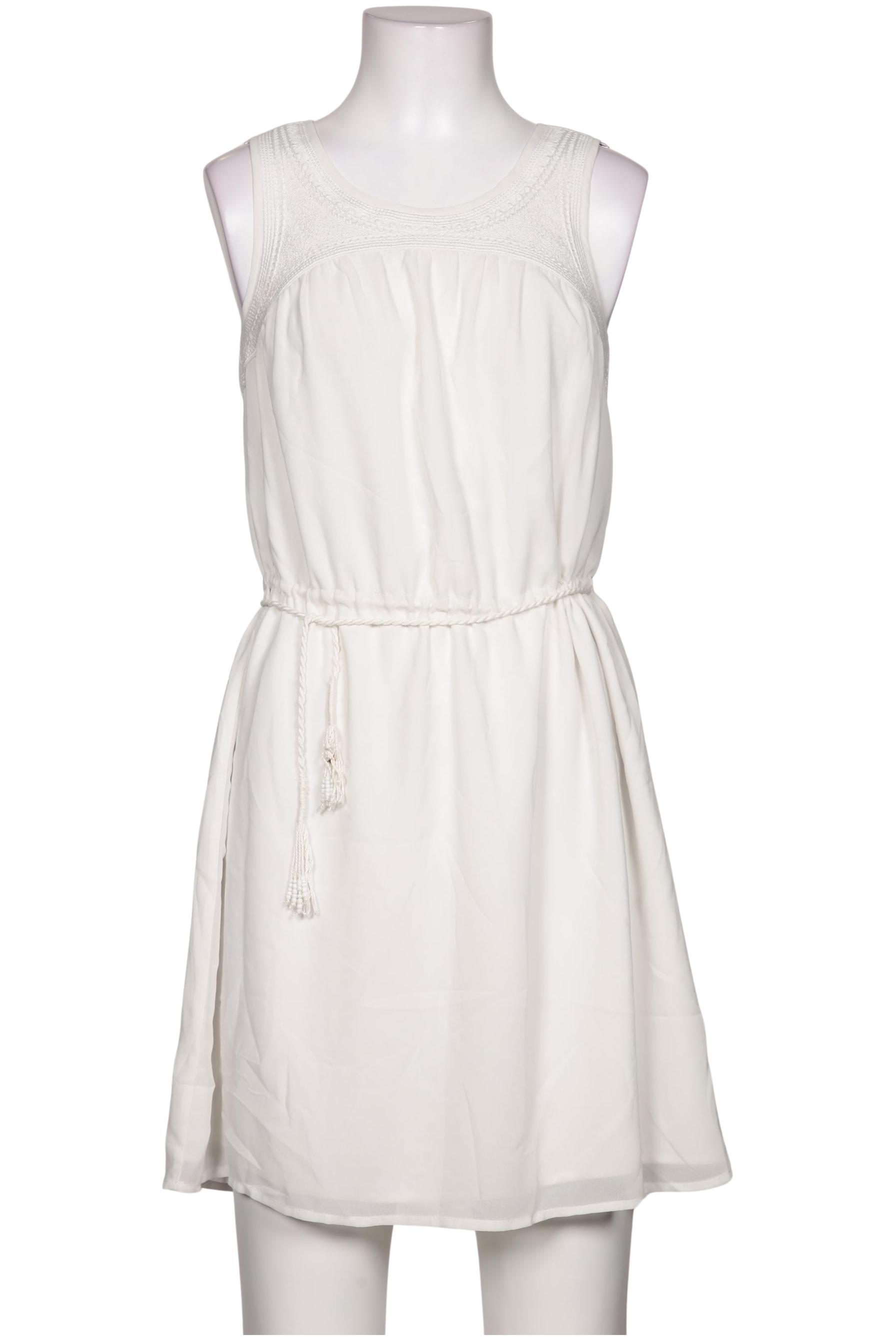 

edc by Esprit Damen Kleid, weiß, Gr. 34