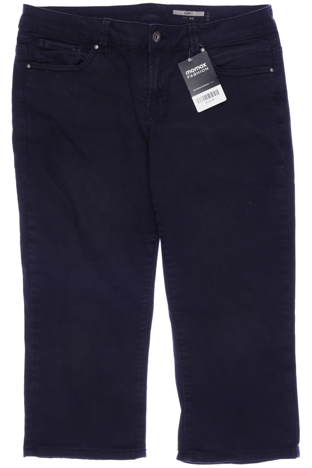 

edc by Esprit Damen Stoffhose, schwarz, Gr. 40