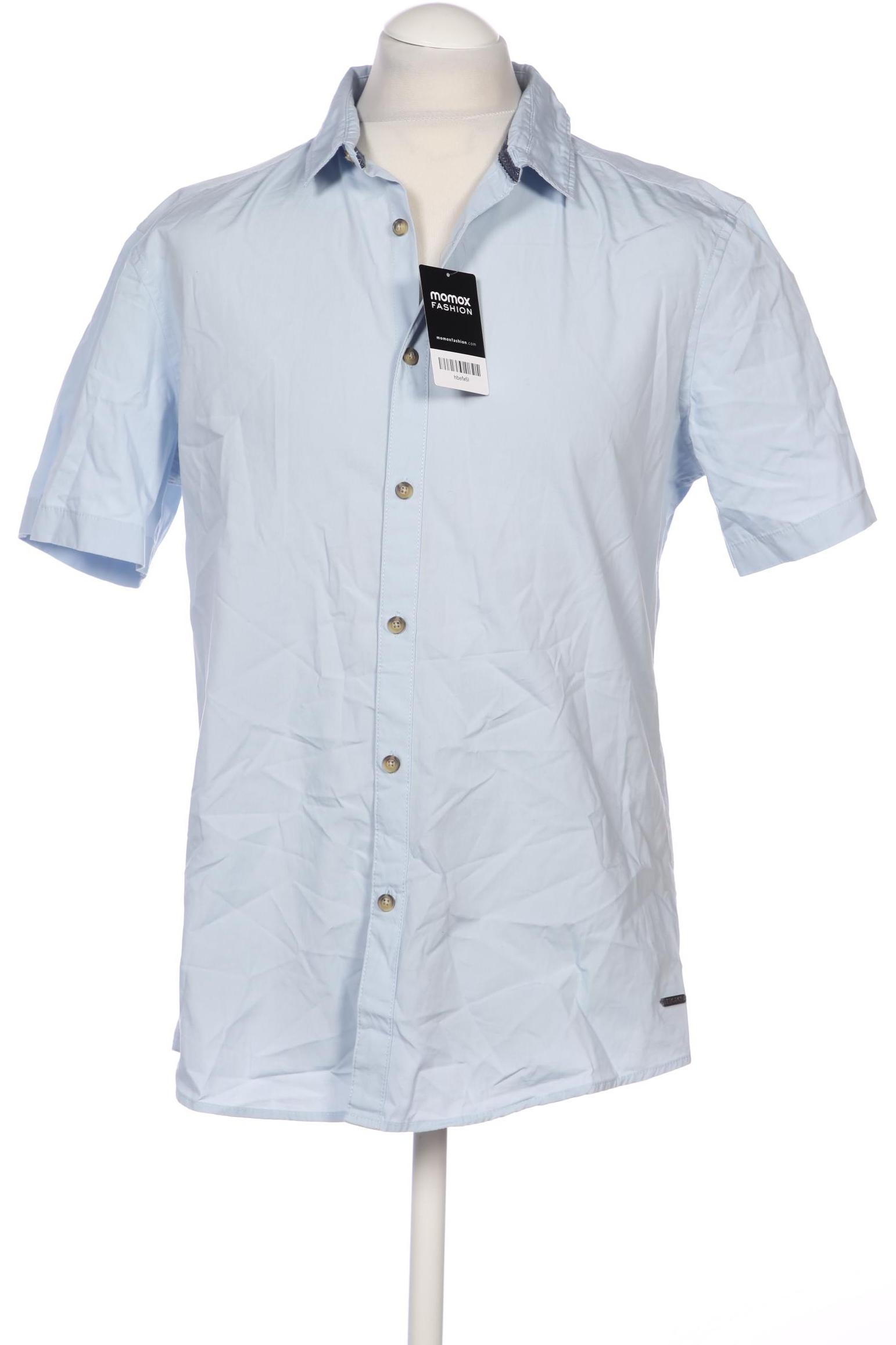 

edc by Esprit Herren Hemd, hellblau