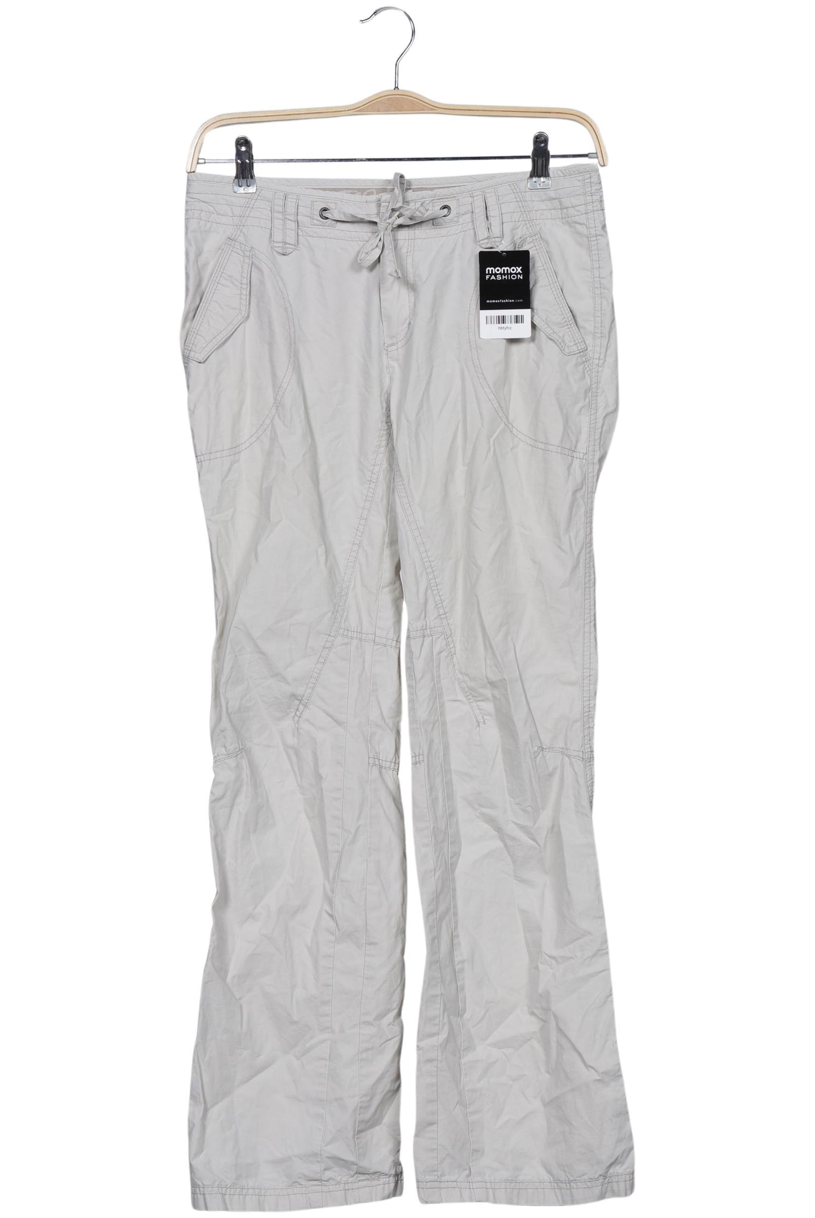 

edc by Esprit Damen Stoffhose, cremeweiß, Gr. 38