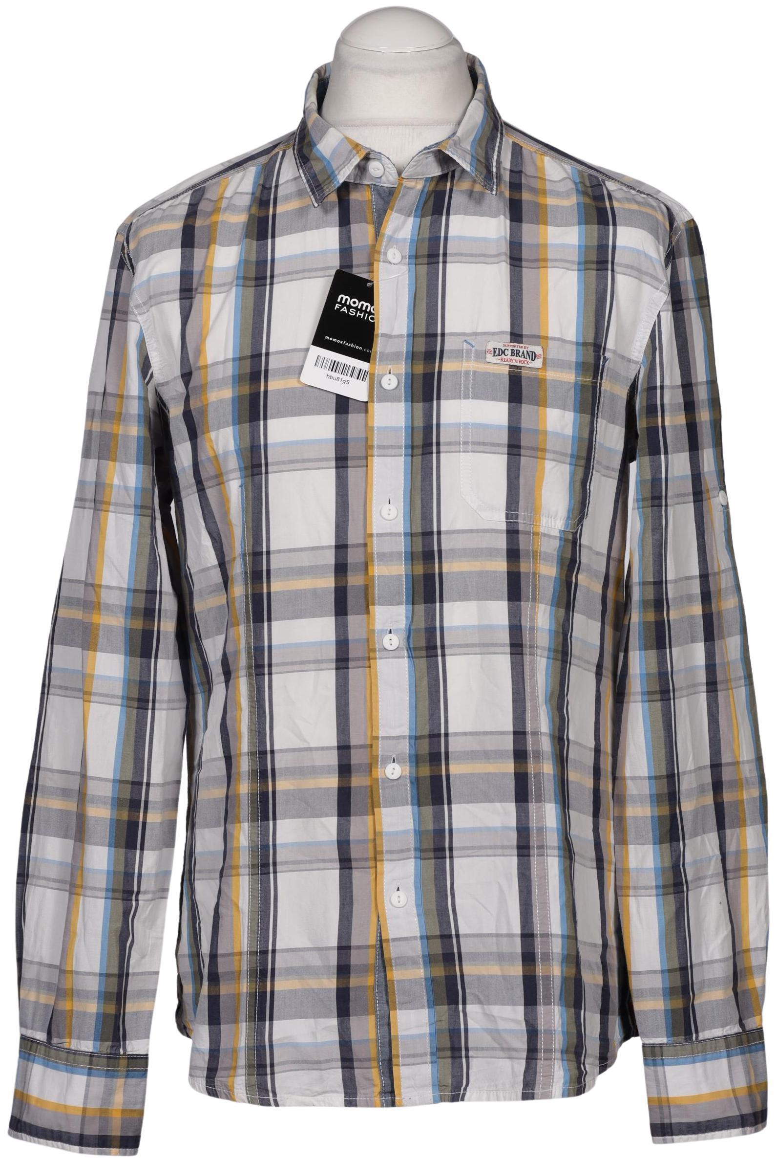 

edc by Esprit Herren Hemd, mehrfarbig, Gr. 52