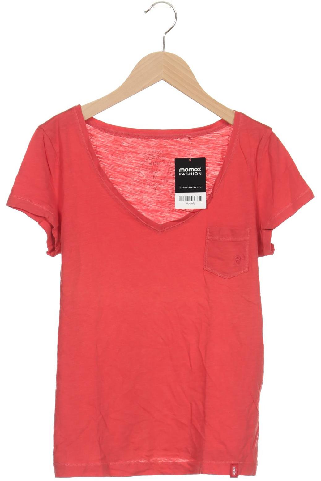 

edc by Esprit Damen T-Shirt, rot, Gr. 38