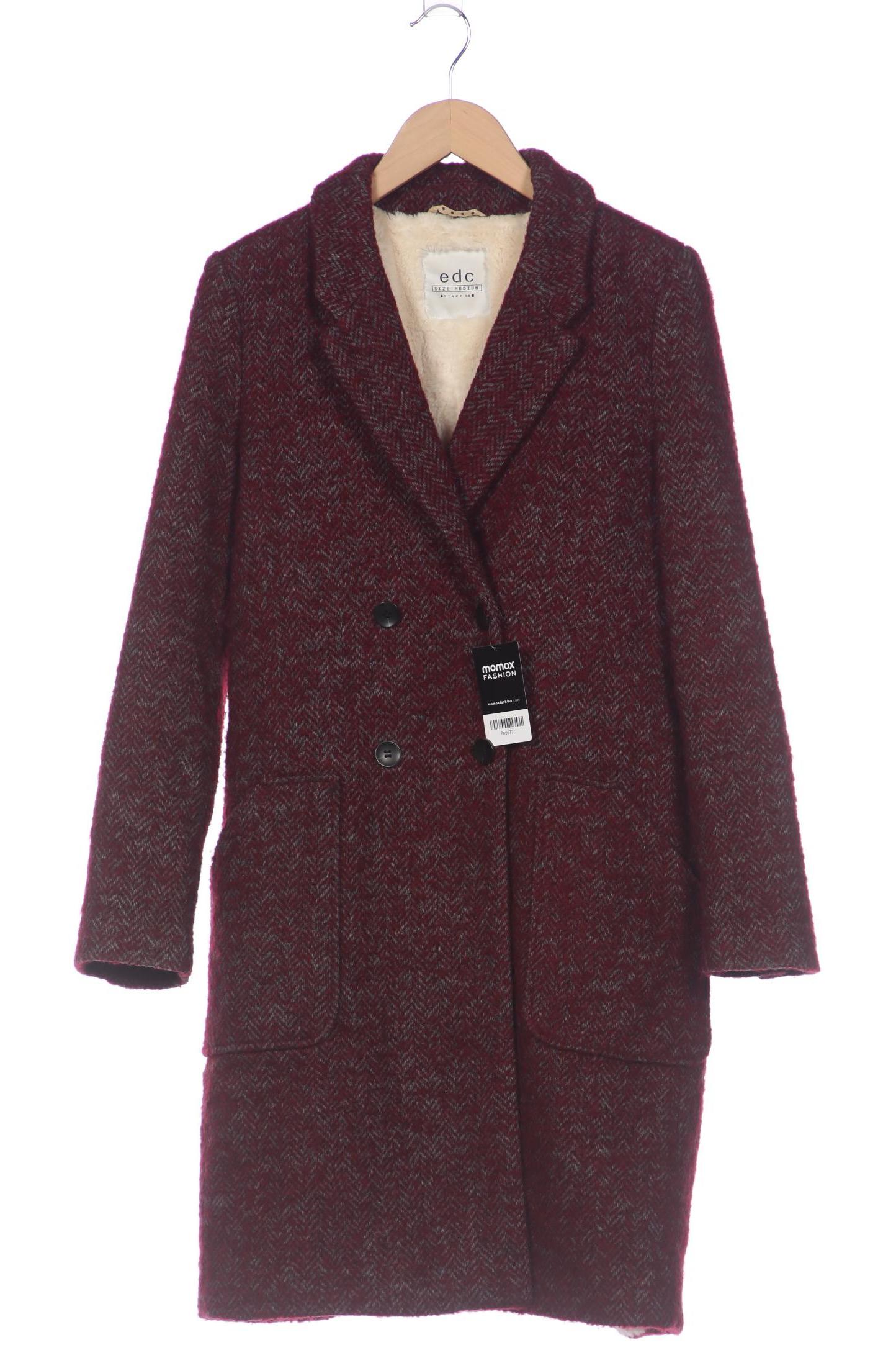 

edc by Esprit Damen Mantel, bordeaux, Gr. 38
