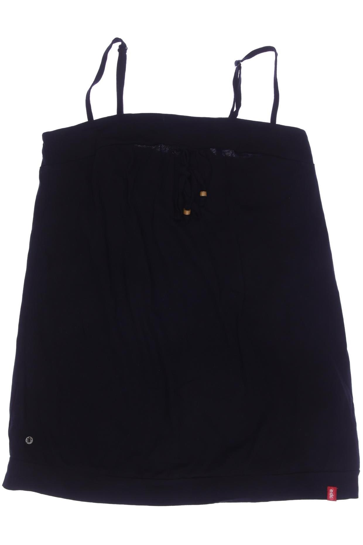 

edc by Esprit Damen Top, schwarz, Gr. 38