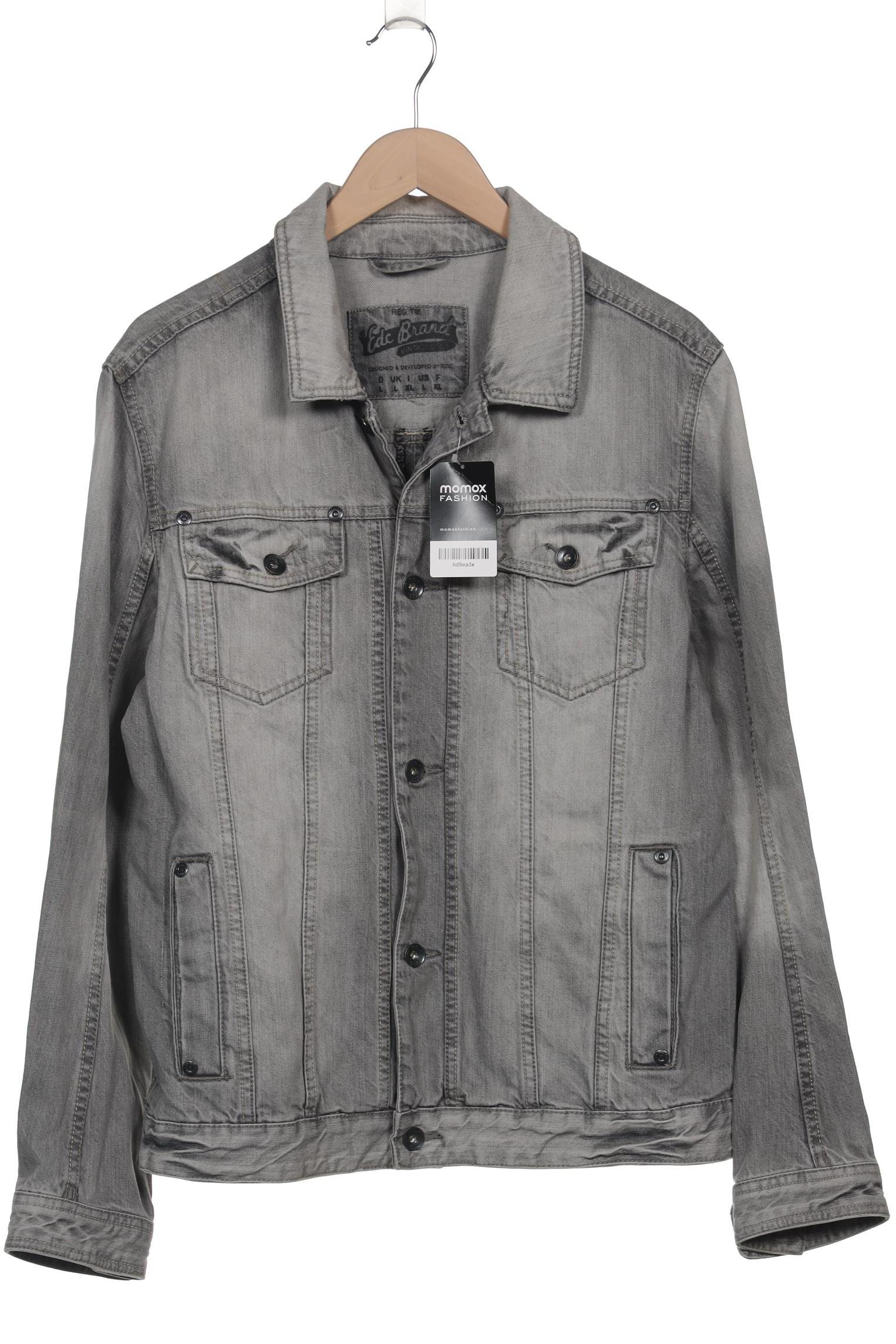 

edc by Esprit Herren Jacke, grau, Gr. 52