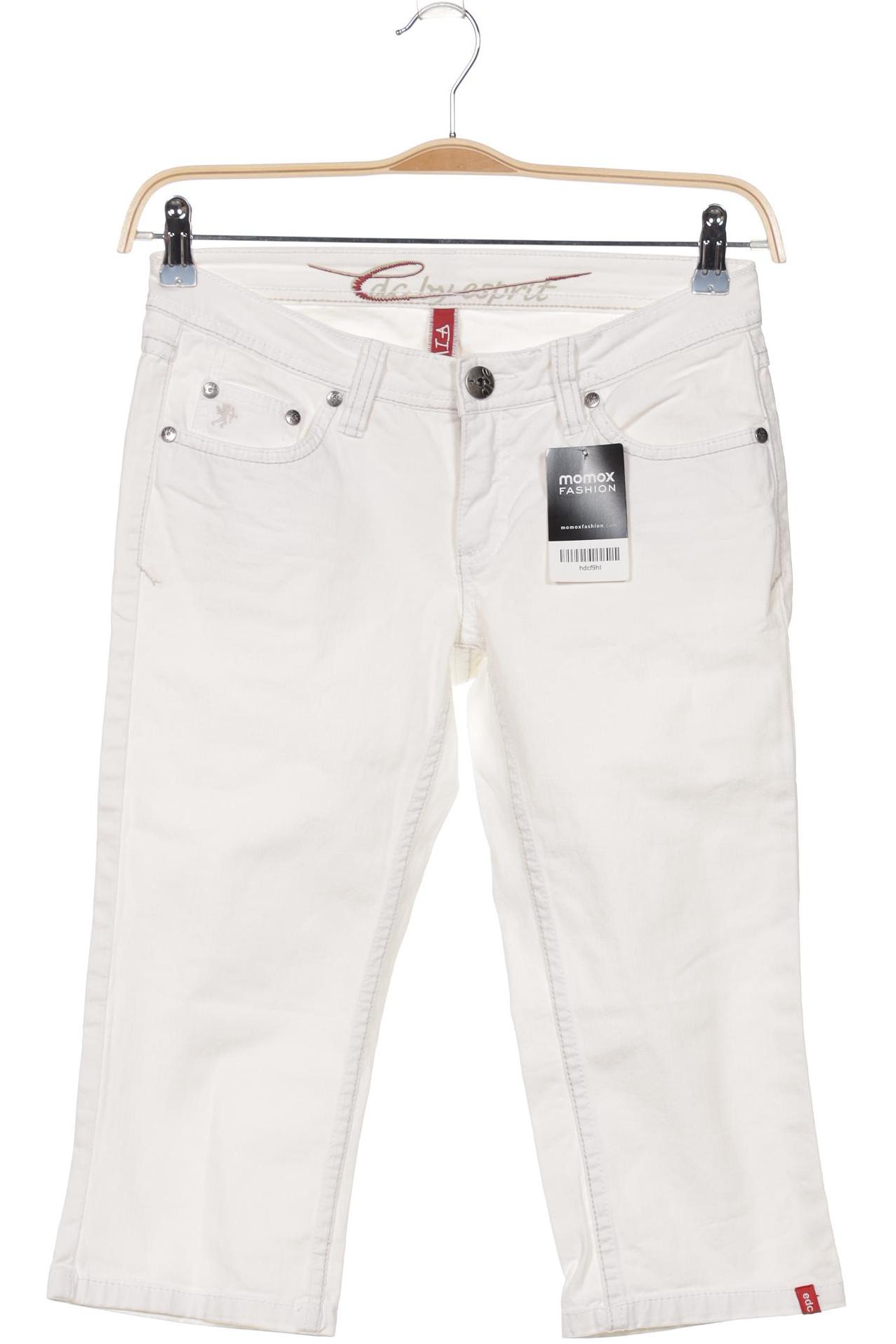 

edc by Esprit Damen Jeans, weiß, Gr. 28