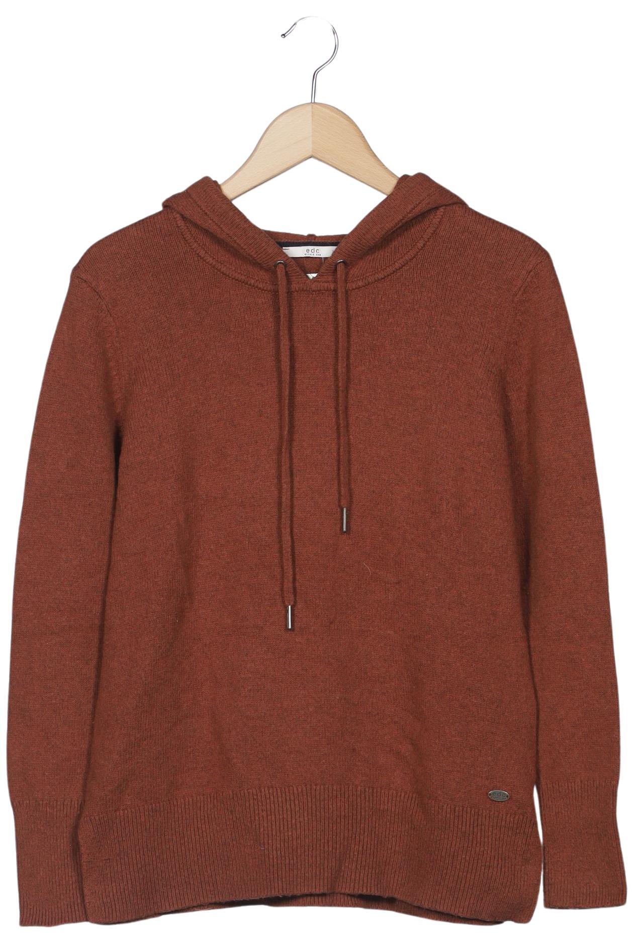 

edc by Esprit Damen Pullover, braun, Gr. 34