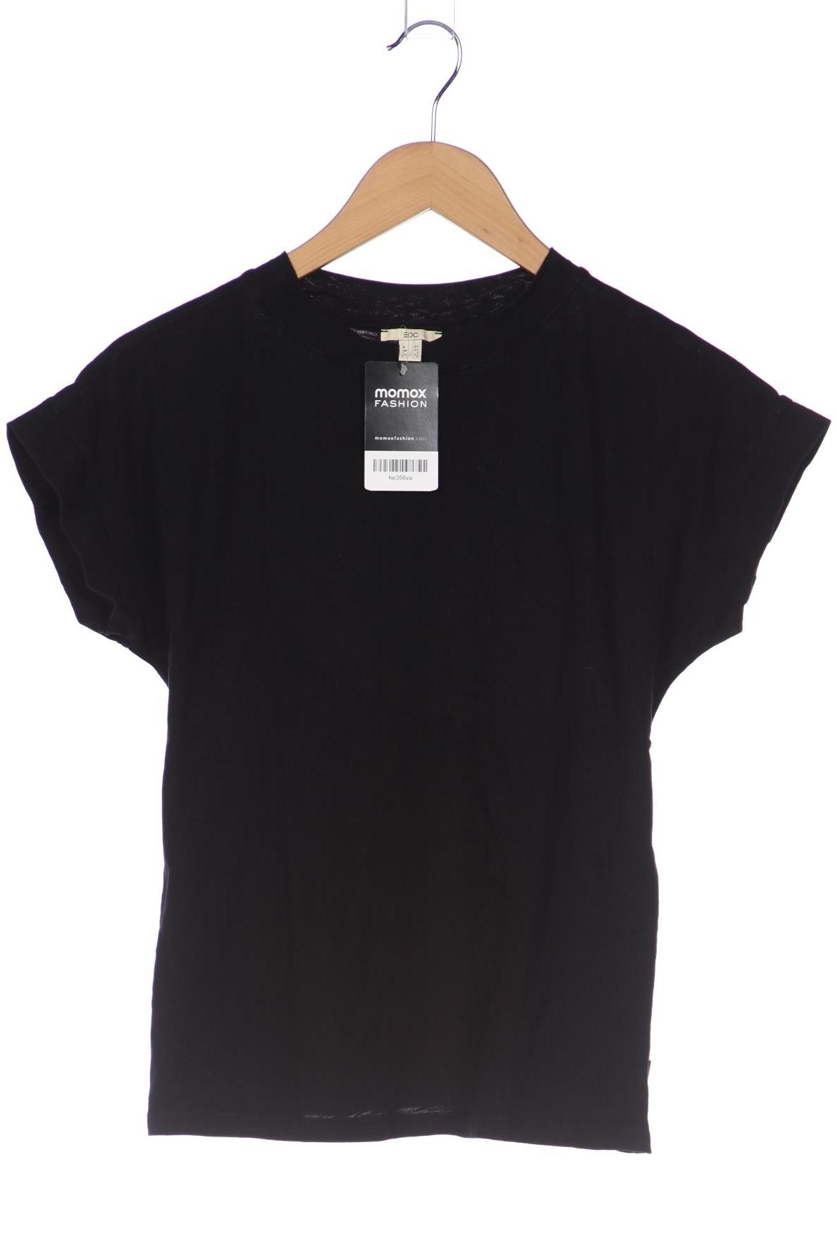 

edc by Esprit Damen T-Shirt, schwarz