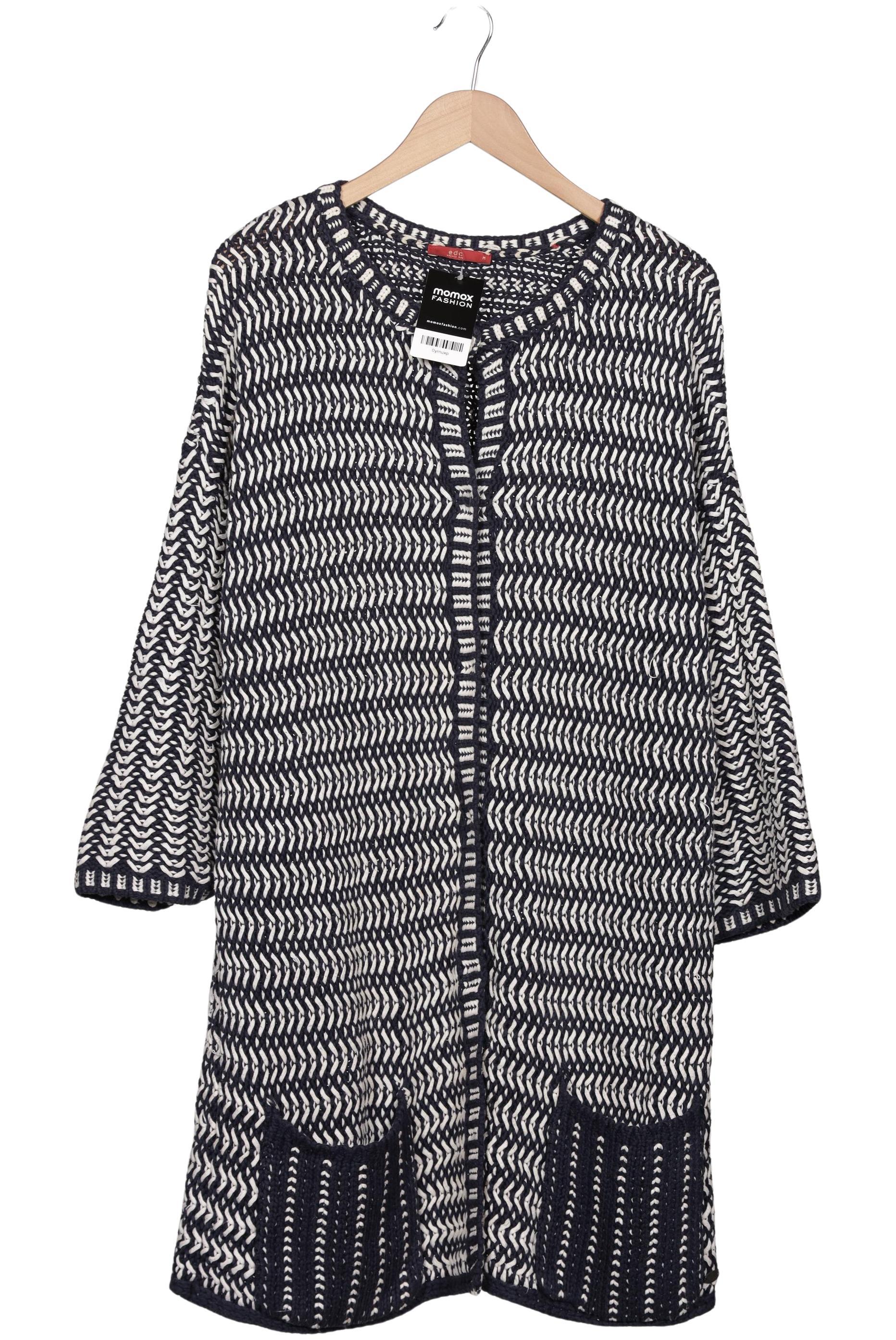 

edc by Esprit Damen Strickjacke, mehrfarbig, Gr. 38