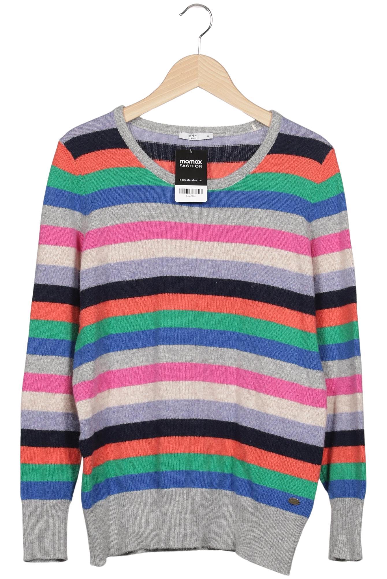 

edc by Esprit Damen Pullover, mehrfarbig, Gr. 44