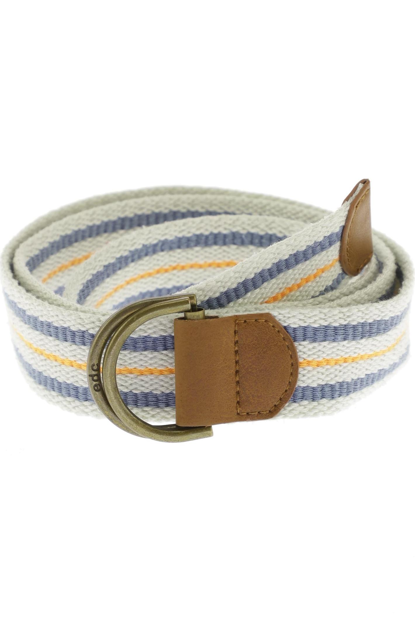 

edc by Esprit Damen Gürtel, weiß, Gr. 100
