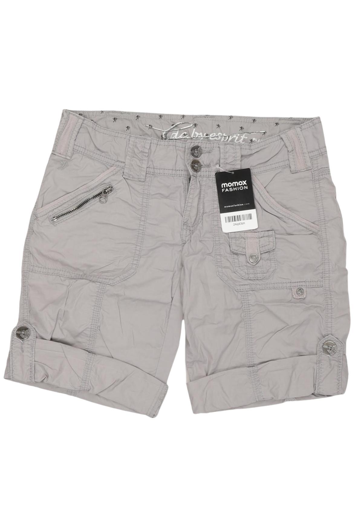 

edc by Esprit Damen Shorts, grau, Gr. 32