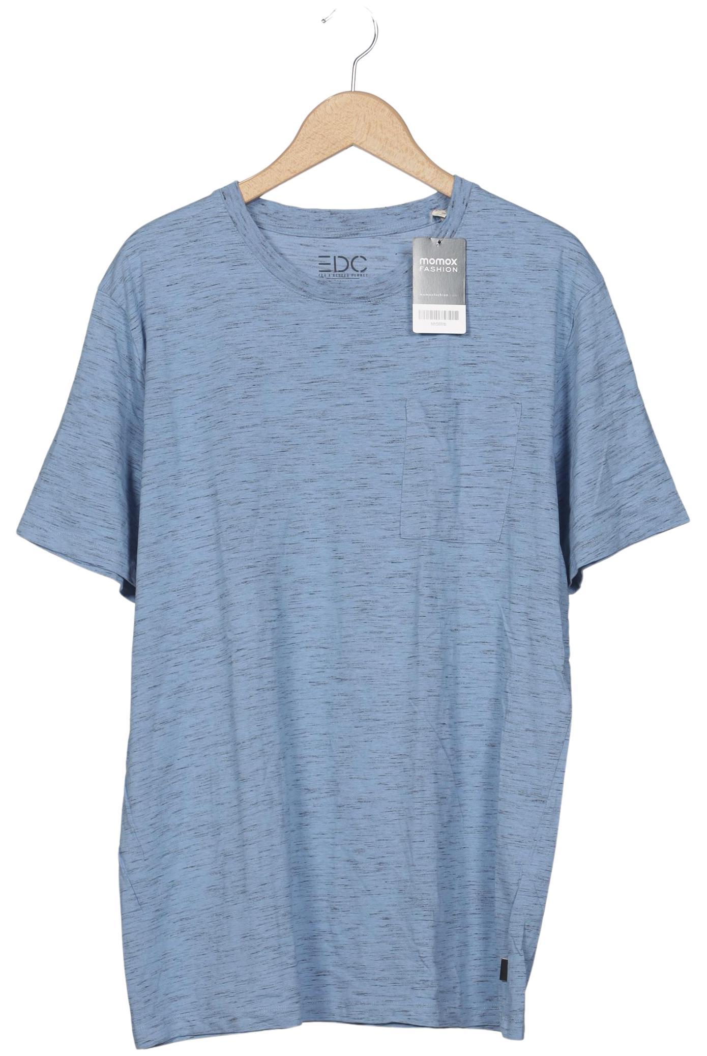 Thumbnail - edc by Esprit Herren T-Shirt, hellblau, Gr. 54