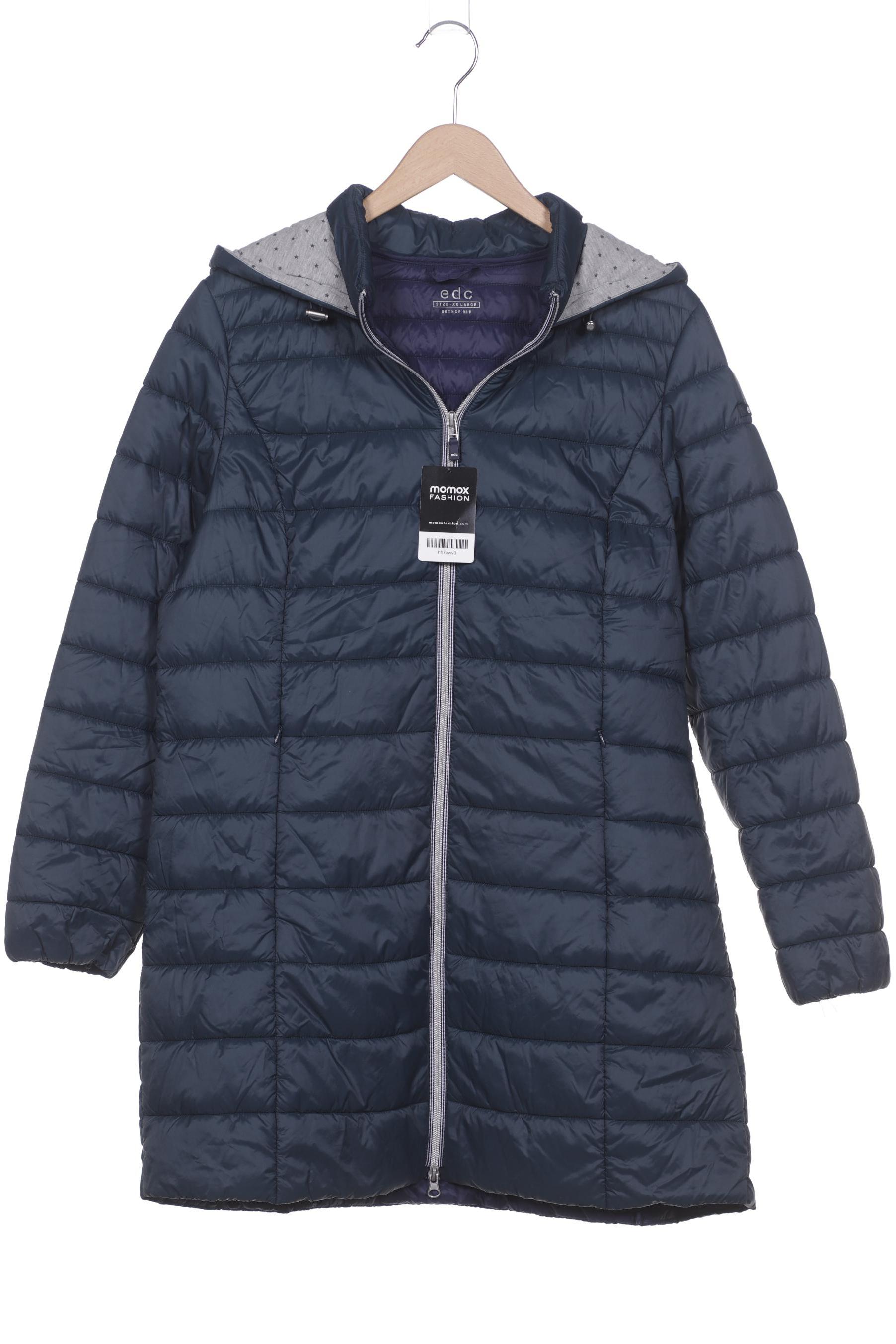 

edc by Esprit Damen Mantel, blau