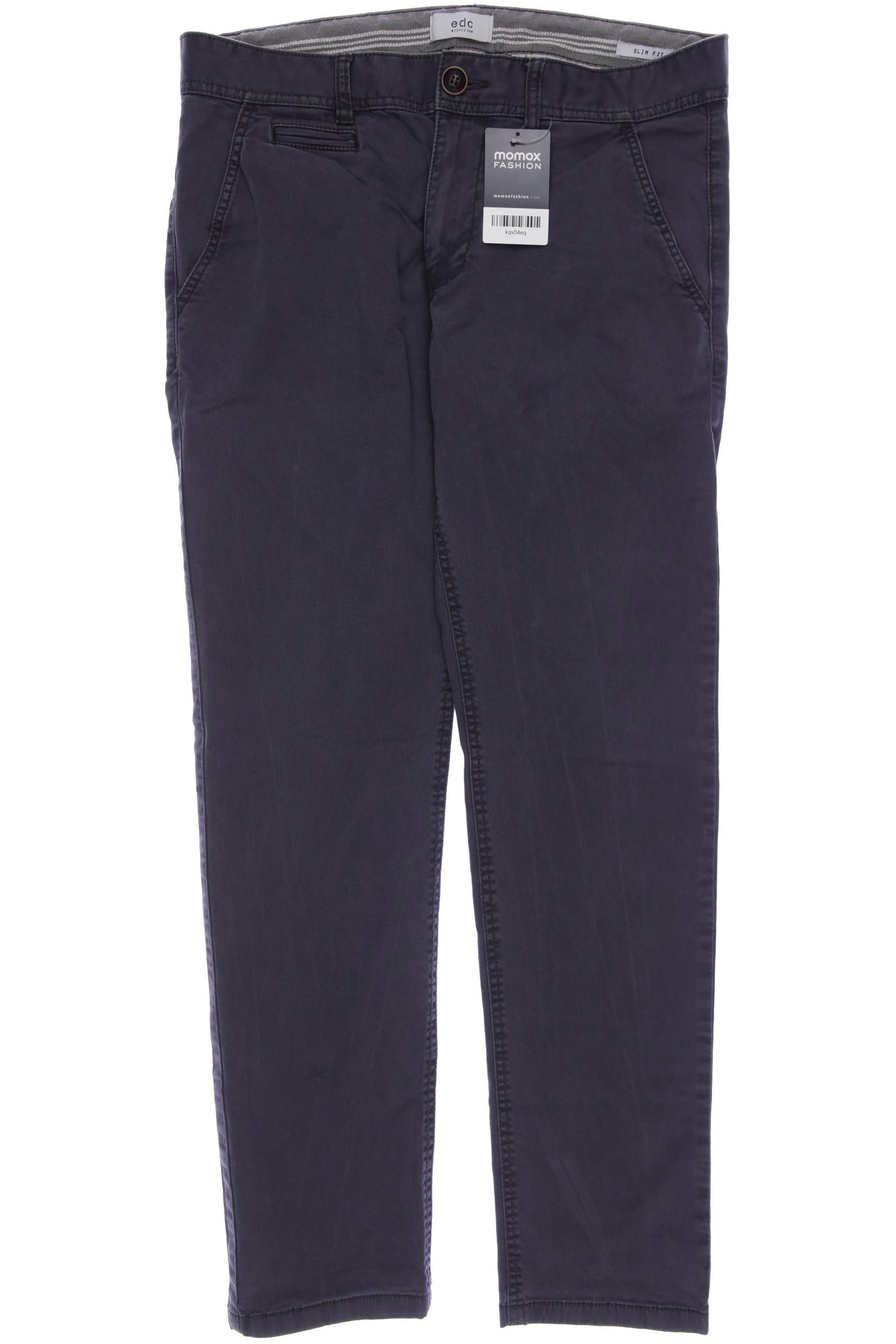 Thumbnail - edc by Esprit Herren Stoffhose, grau, Gr. 31