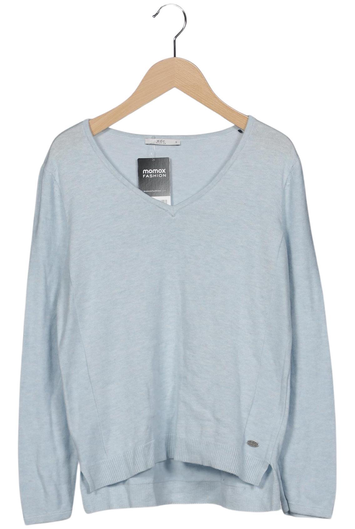 

edc by Esprit Damen Pullover, hellblau, Gr. 36