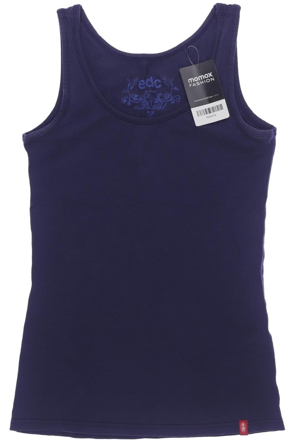 

edc by Esprit Damen Top, marineblau, Gr. 36
