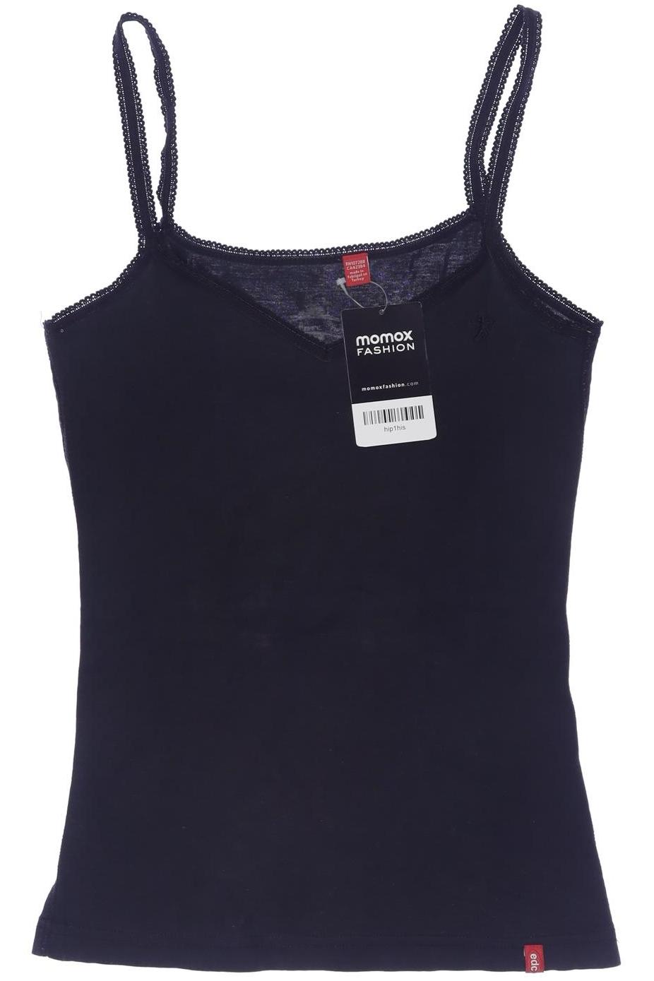 

edc by Esprit Damen Top, schwarz, Gr. 36