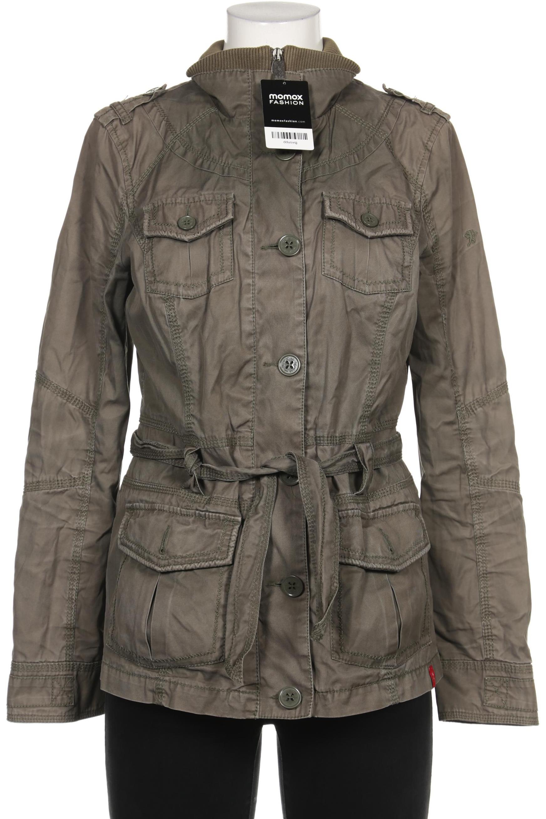 

edc by Esprit Damen Jacke, grau, Gr. 42