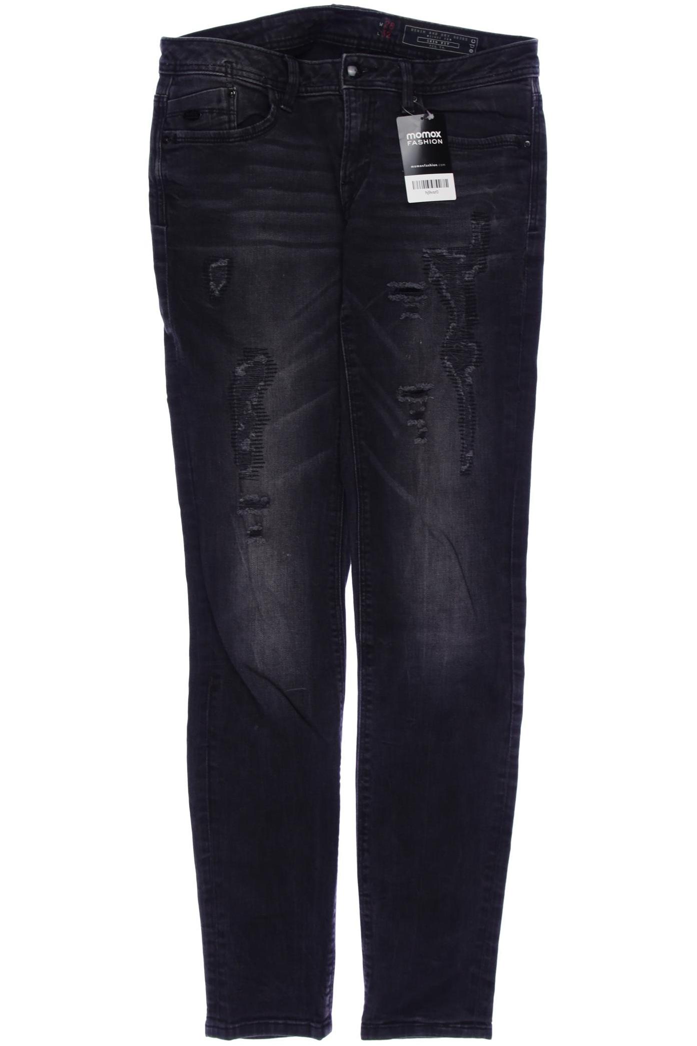 

edc by Esprit Damen Jeans, schwarz, Gr. 28