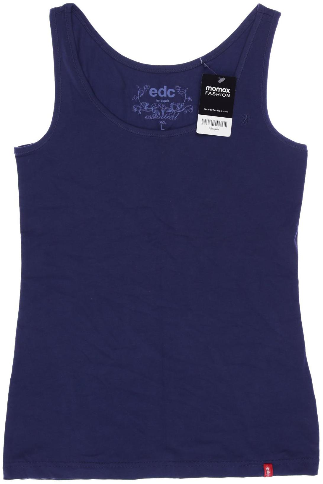 

edc by Esprit Damen Top, marineblau, Gr. 42
