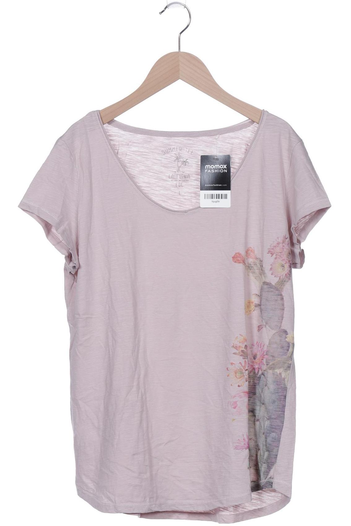 

edc by Esprit Damen T-Shirt, pink, Gr. 42