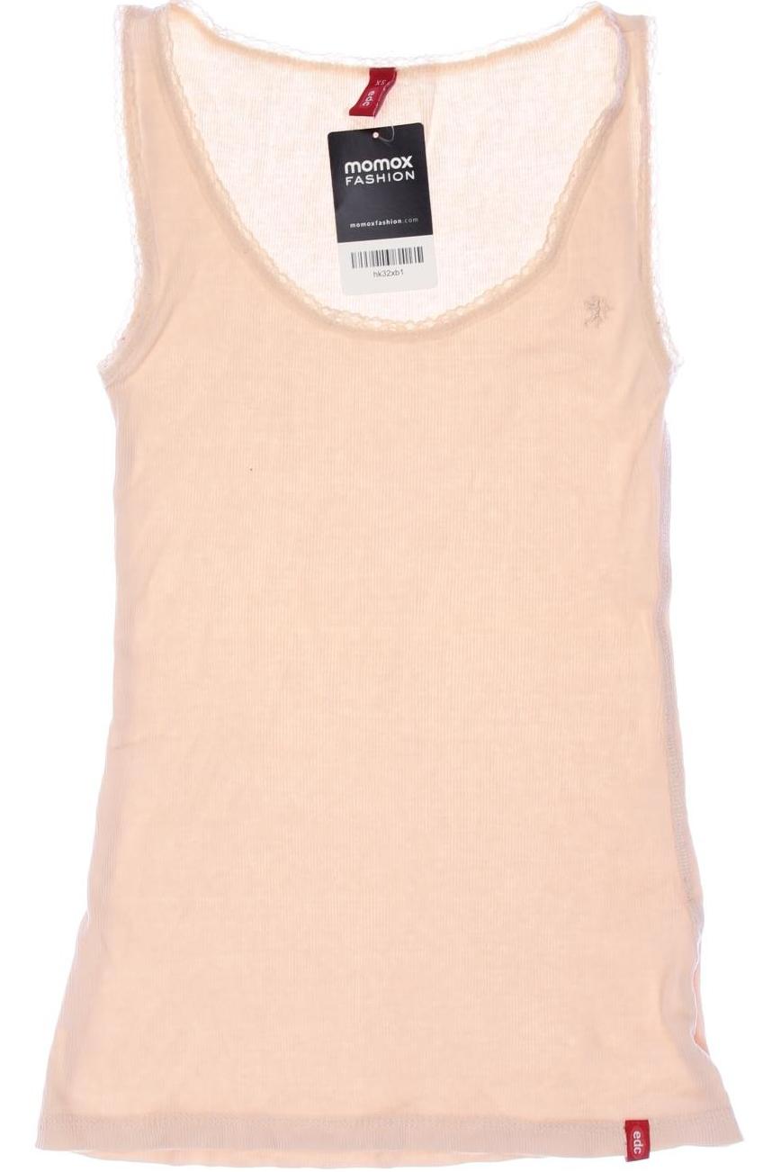 

edc by Esprit Damen Top, beige, Gr. 34