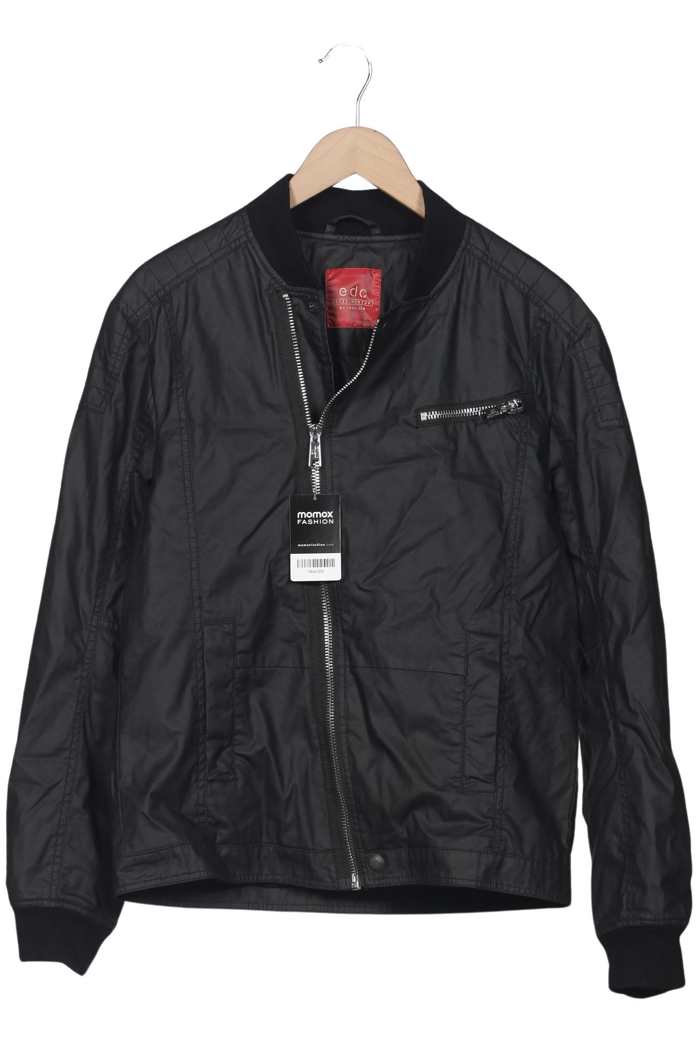

edc by Esprit Herren Jacke, schwarz, Gr. 48