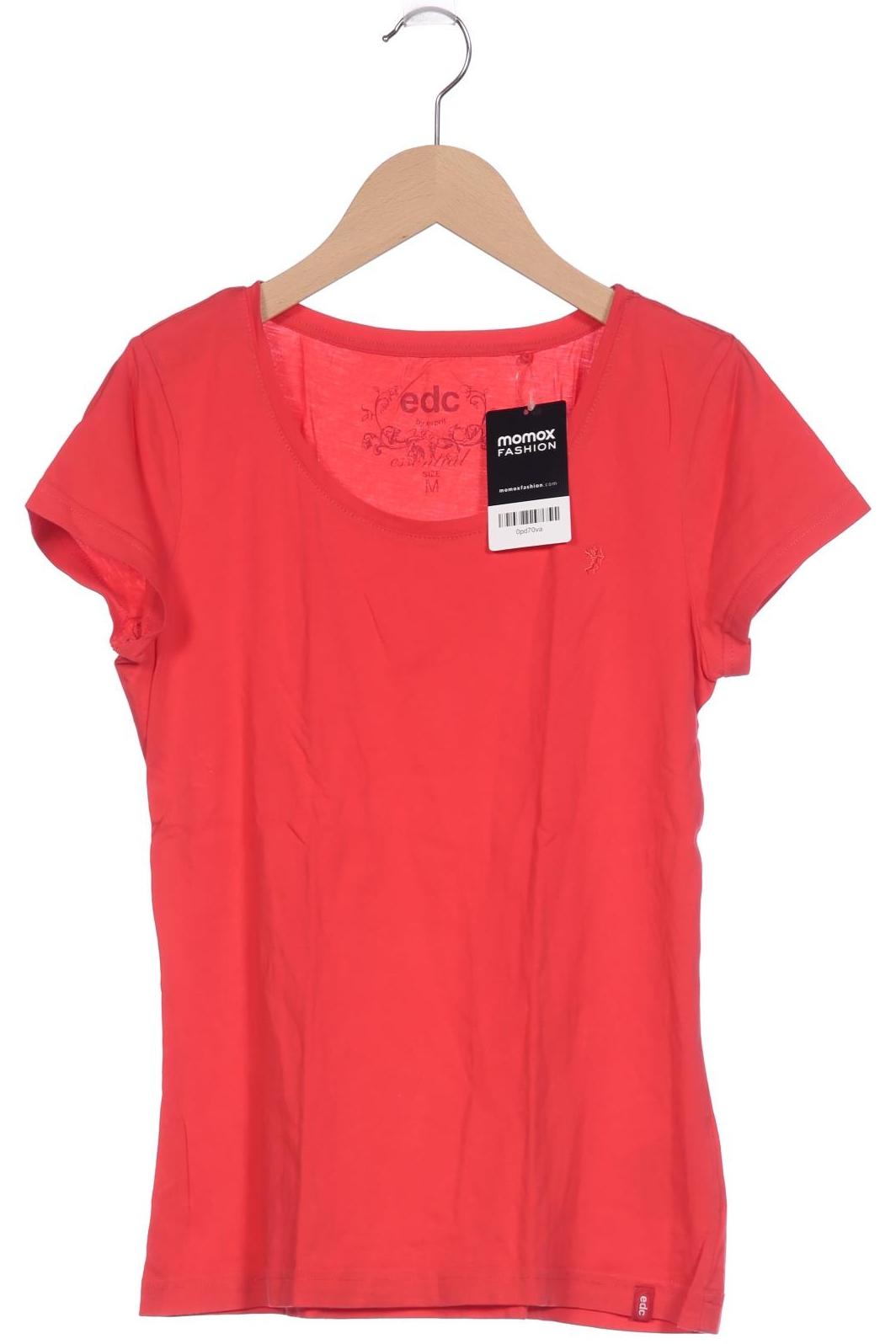 

edc by Esprit Damen T-Shirt, pink, Gr. 38