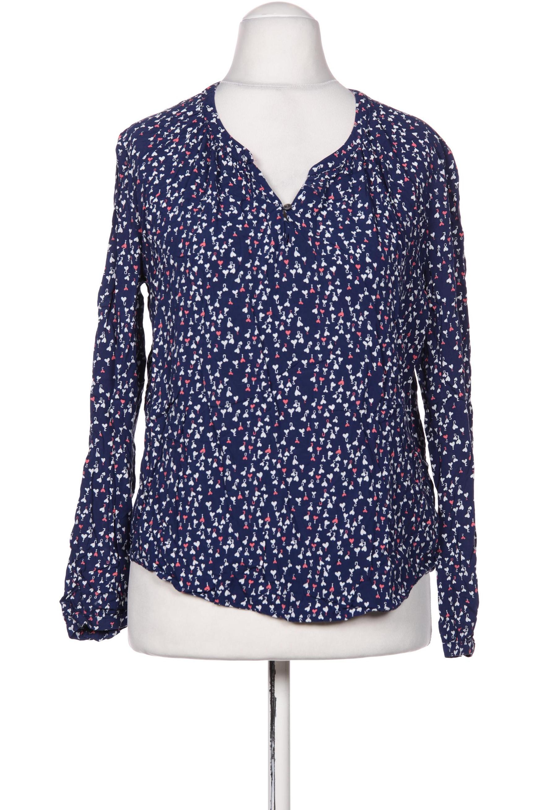 

edc by Esprit Damen Bluse, marineblau, Gr. 38