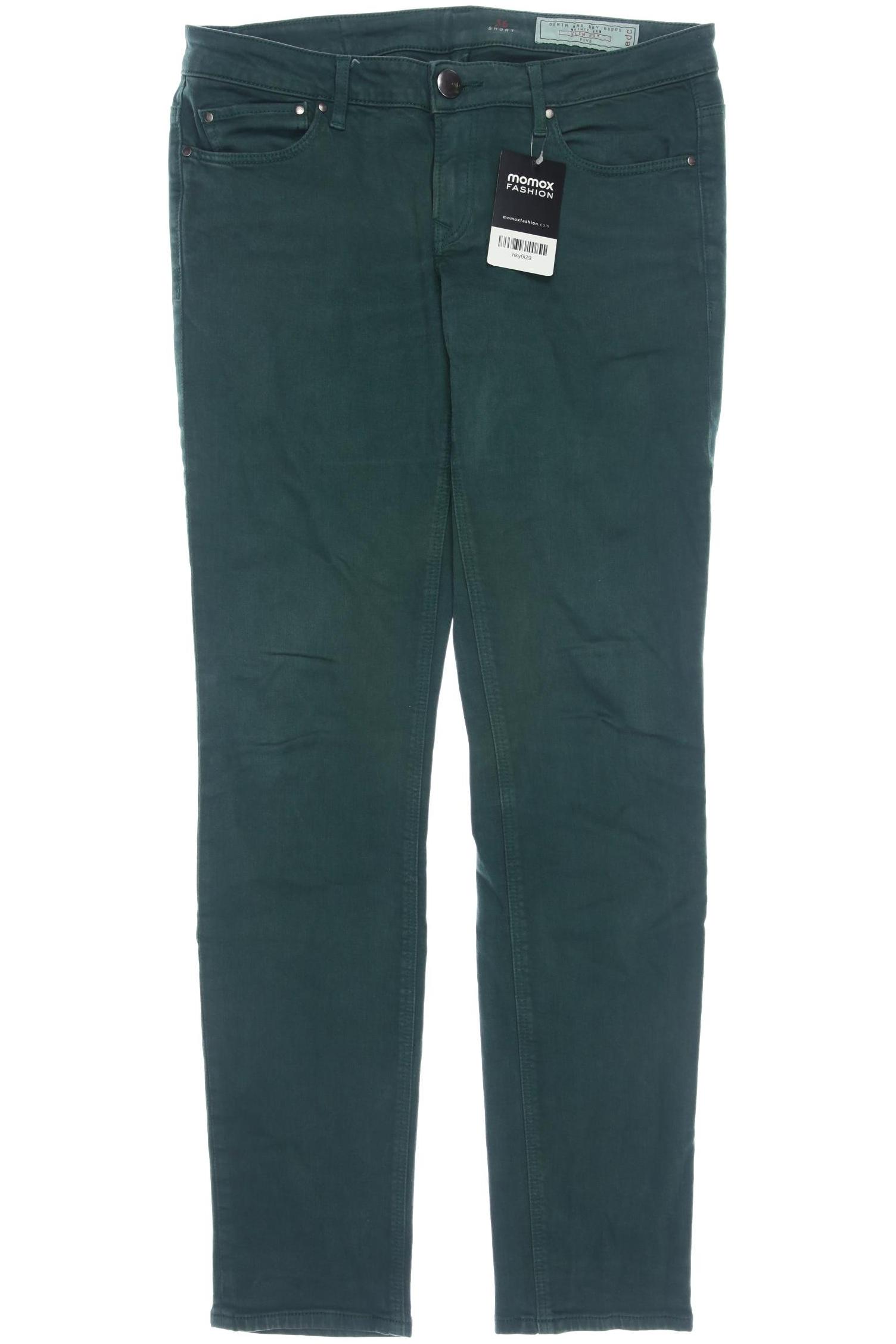 

edc by Esprit Damen Jeans, grün, Gr. 36